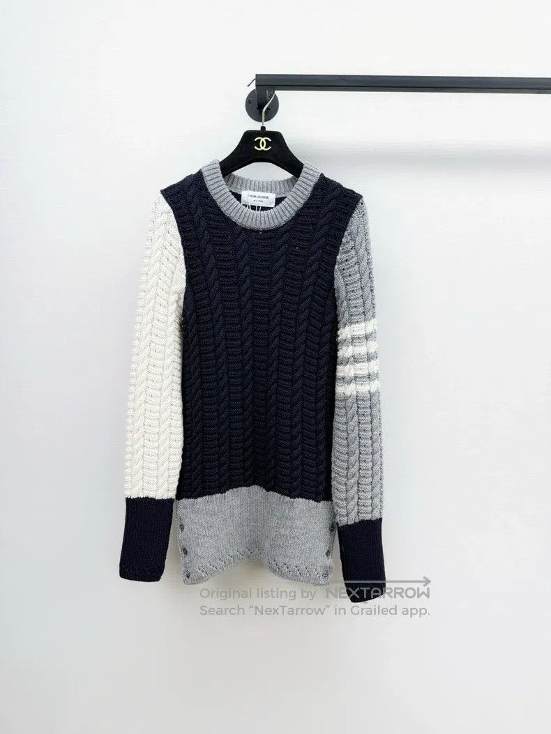 Thom Browne Thom Browne Wool Knit Sweater Size XS / US 0-2 / IT 36-38 - 1 Thumbnail