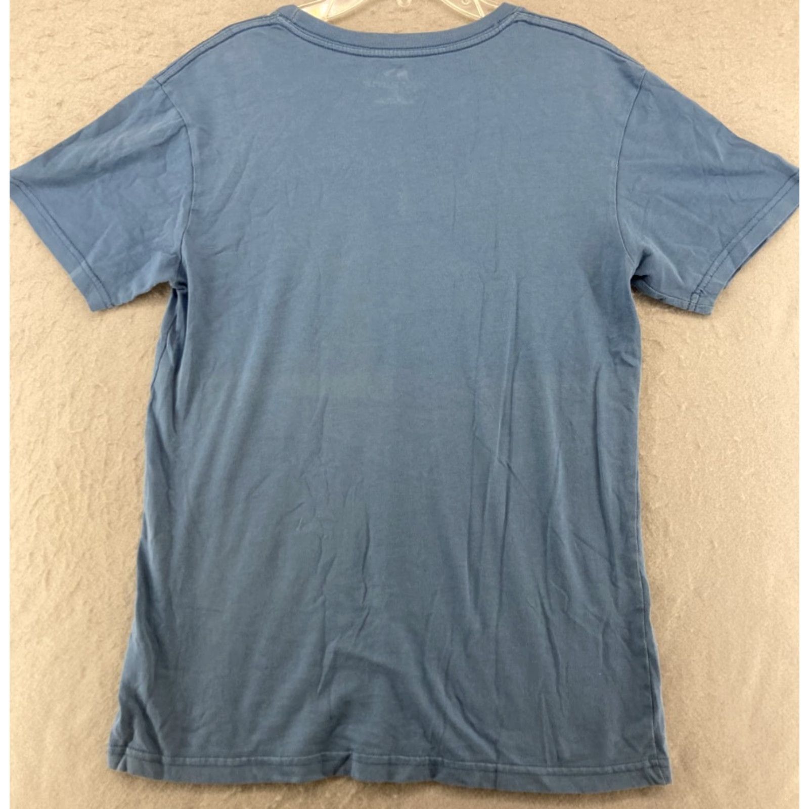 Vintage Fish Hippie Mens T-Shirt XS Blue Graphic Print Outdoor Fishing Boat 2010s Size US XS / EU 42 / 0 - 6 Thumbnail