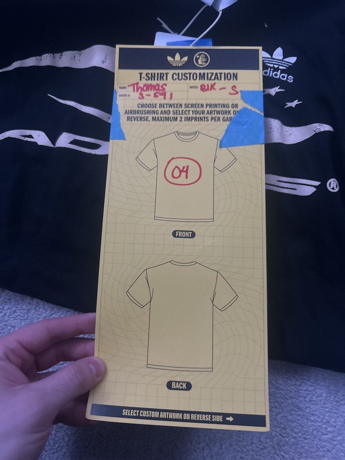 Complex × HELLSTAR Hellstar adidas complexcon 1 of 1 shirt Size US S / EU 44-46 / 1 - 5 Thumbnail