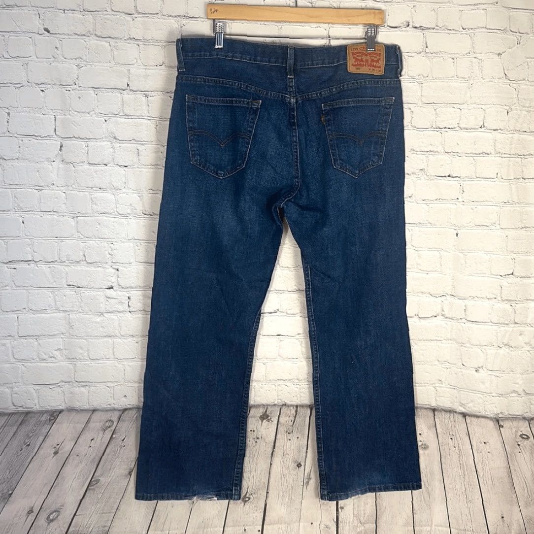 Levi's VINTAGE Levi’s 569 Jeans Loose Straight Medium Wash Mens W36 x L30 Blue Size US 36 / EU 52 - 6 Thumbnail
