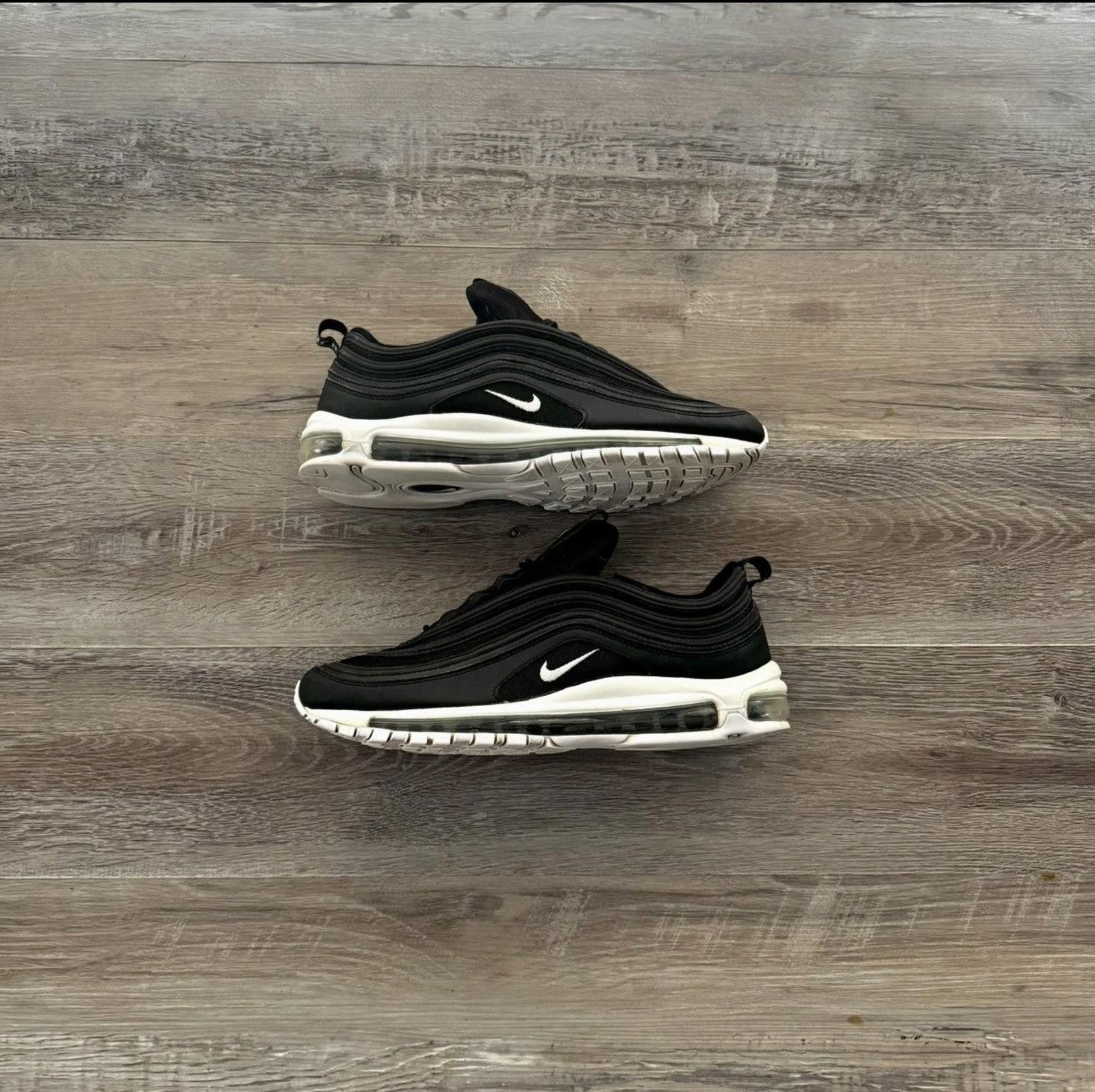 Nike NIKE • Air Max 97 "Black White" (12M) Size US 12 / EU 45 - 1 Thumbnail