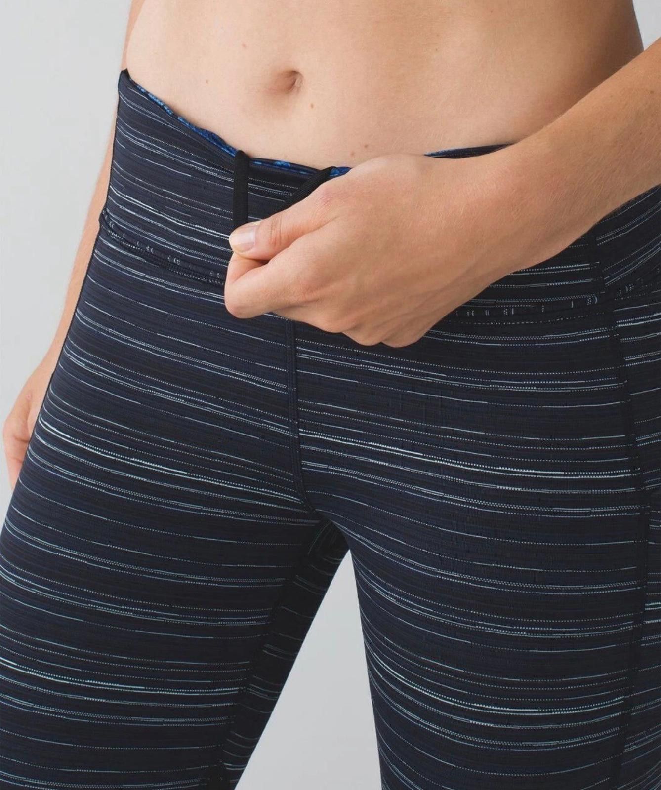 Lululemon Lululemon Pace Rival Crop 22" Cyber Strong Women’s sz 6 Size 28" / US 6 / IT 42 - 3 Thumbnail