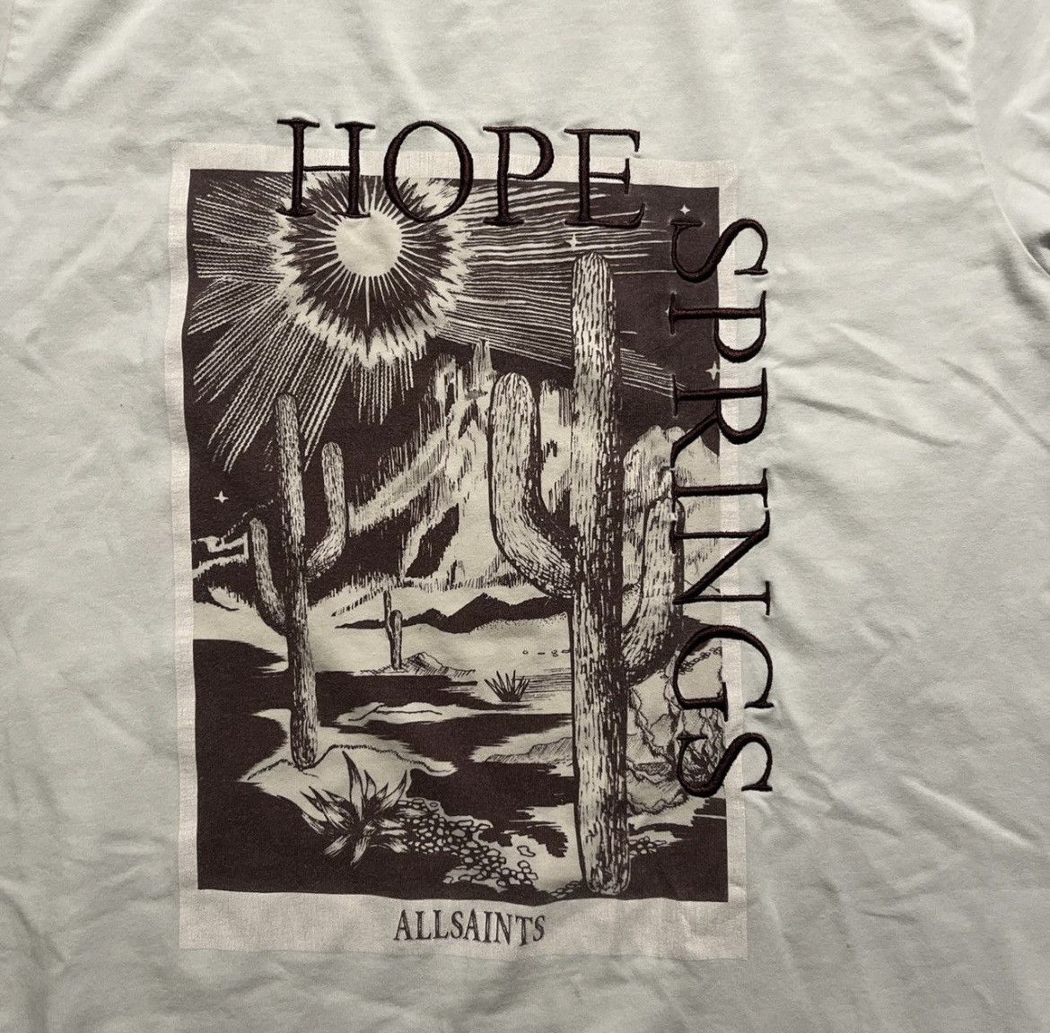 Allsaints Allsaints hope spring white T-shirt Size US S / EU 44-46 / 1 - 3 Thumbnail