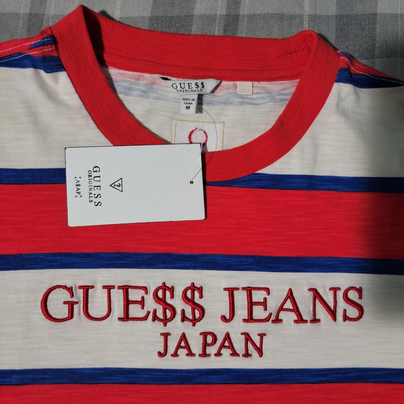 Guess Guess Jeans x ASAP Rocky Striped Japan T-Shirt $ Size US M / EU 48-50 / 2 - 4 Thumbnail