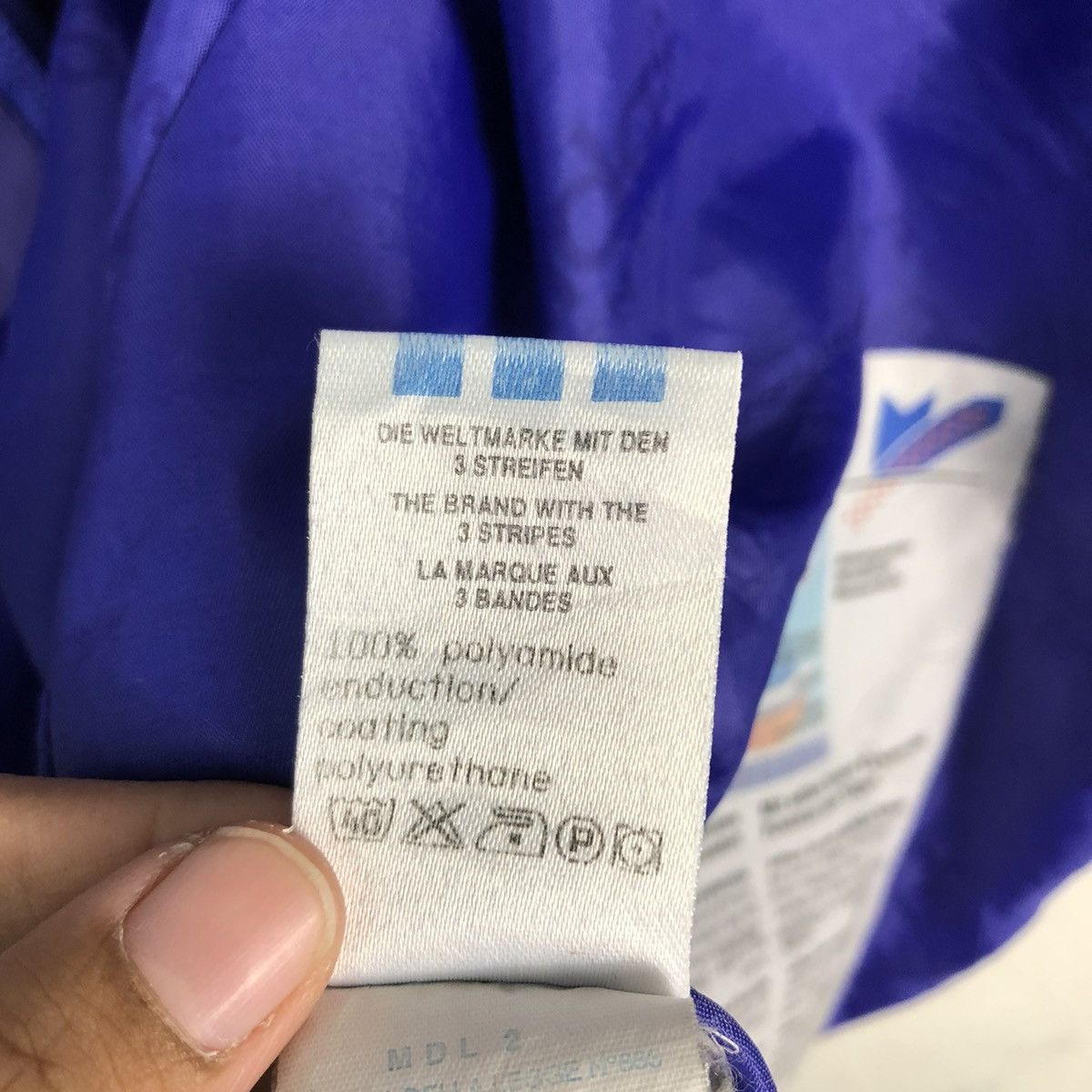 Adidas 🔥VINTAGE BOMBER JACKET ADIDAS ADVENTURE DOUBLE COLOUR Size US L / EU 52-54 / 3 - 17 Thumbnail
