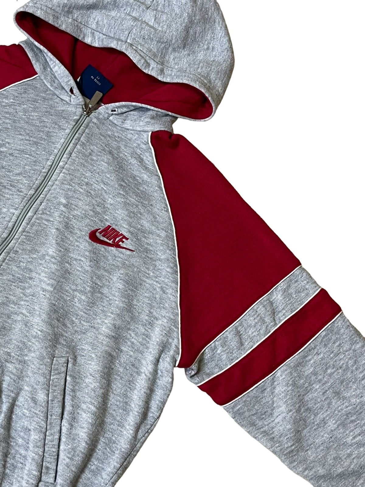 Nike RARE🔥VINTAGE 90s NIKE BLUE TAG ZIPPER HOODIES Size US S / EU 44-46 / 1 - 5 Thumbnail