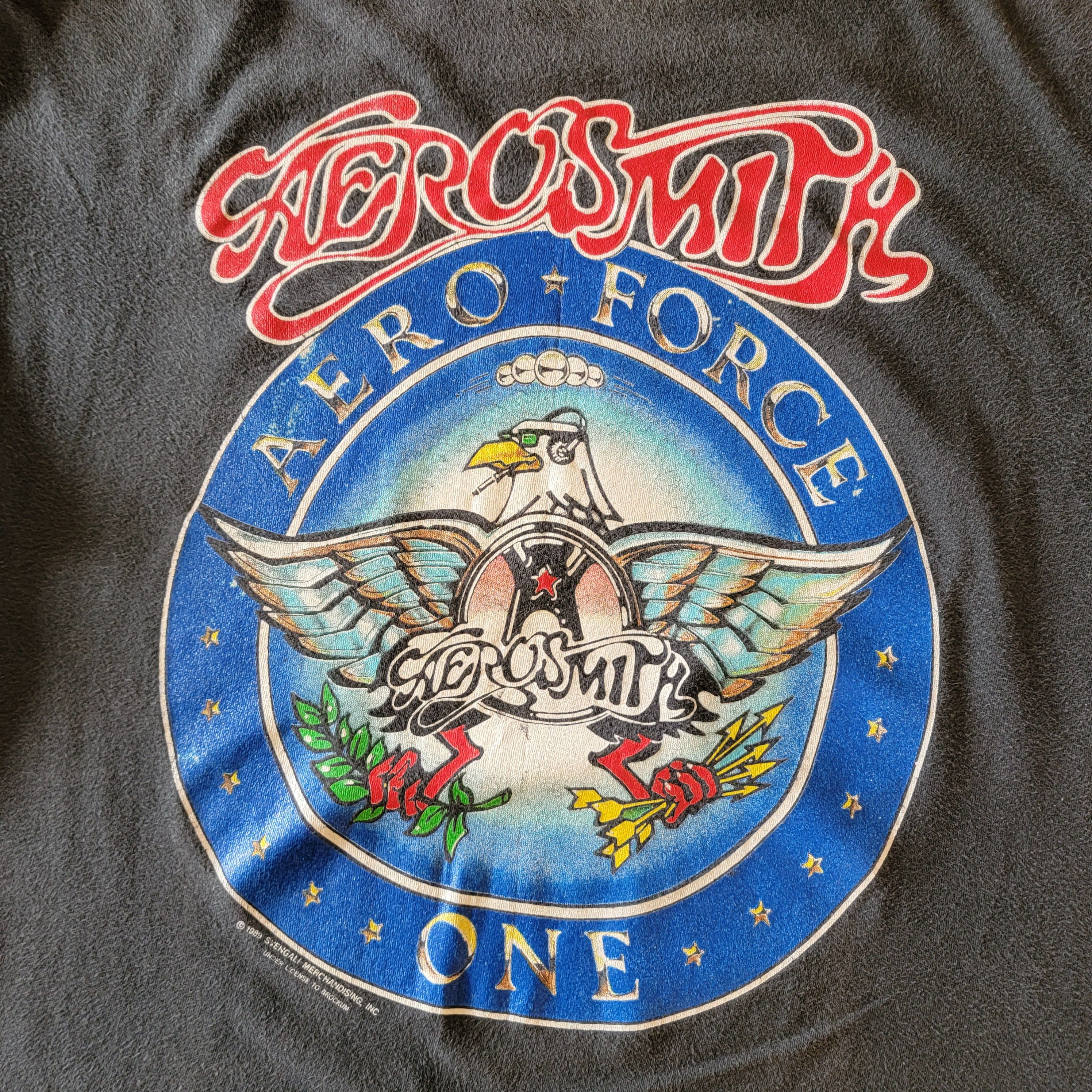 Band Tees × Vintage Vintage '89 Aerosmith Pump Tour Shirt Size US L / EU 52-54 / 3 - 2 Thumbnail