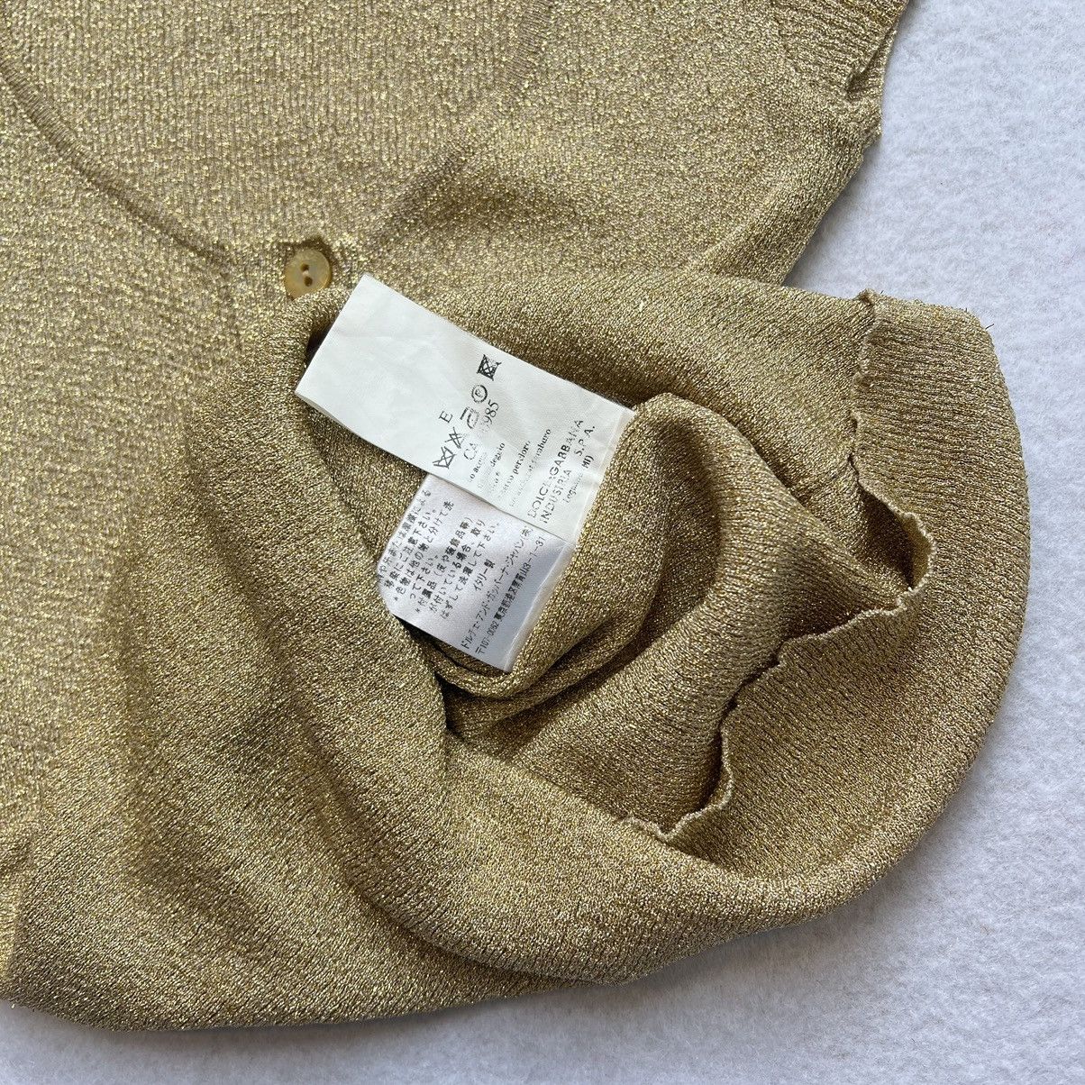 Dolce & Gabbana Dolce & Gabbana Gold Blink Top Size M / US 6-8 / IT 42-44 - 8 Thumbnail