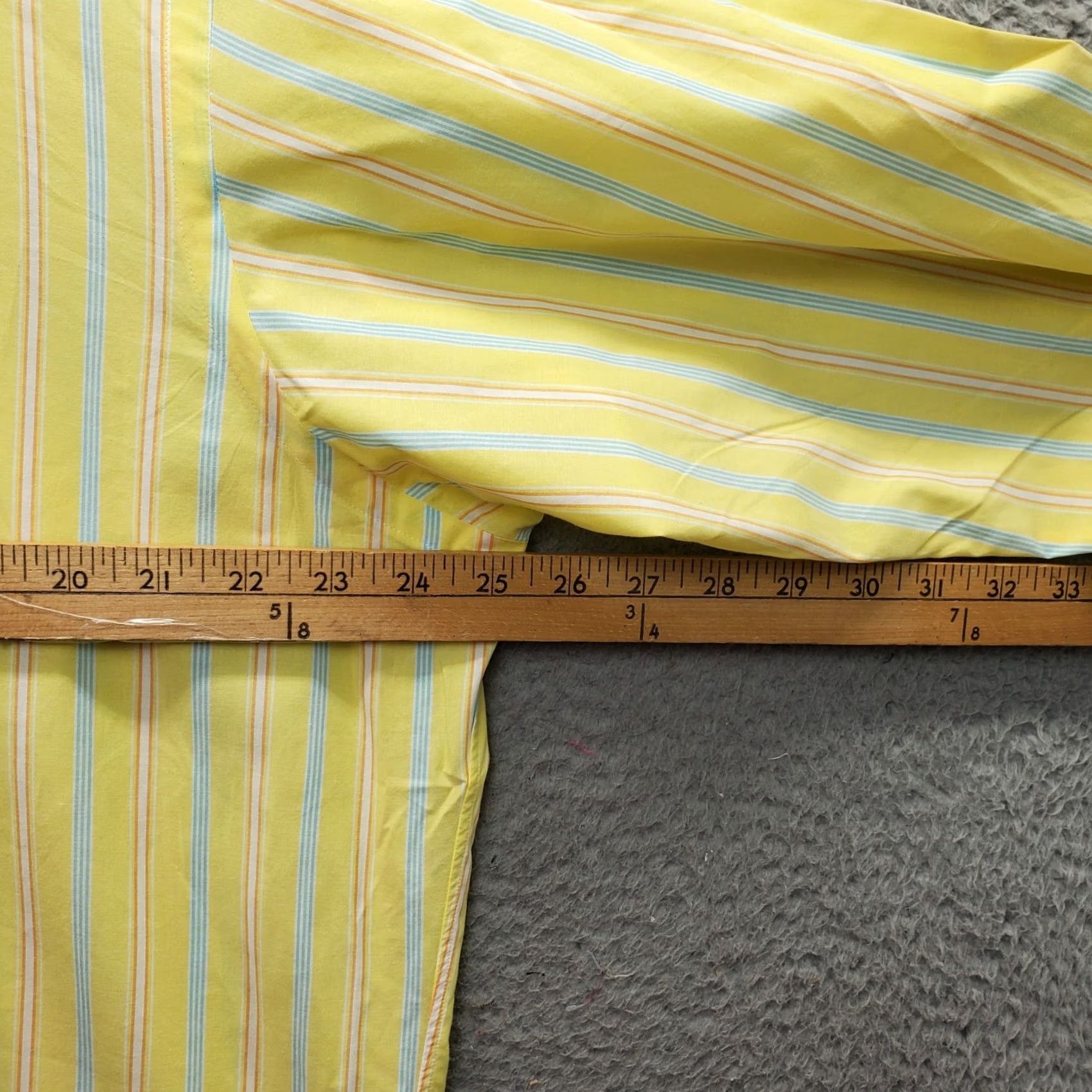 Ralph Lauren Ralph Lauren Dress Shirt Mens 16 Striped Classic Fit Collared Button-Down Shirt Mens Size 16 Multicolor Size 42R - 6 Thumbnail