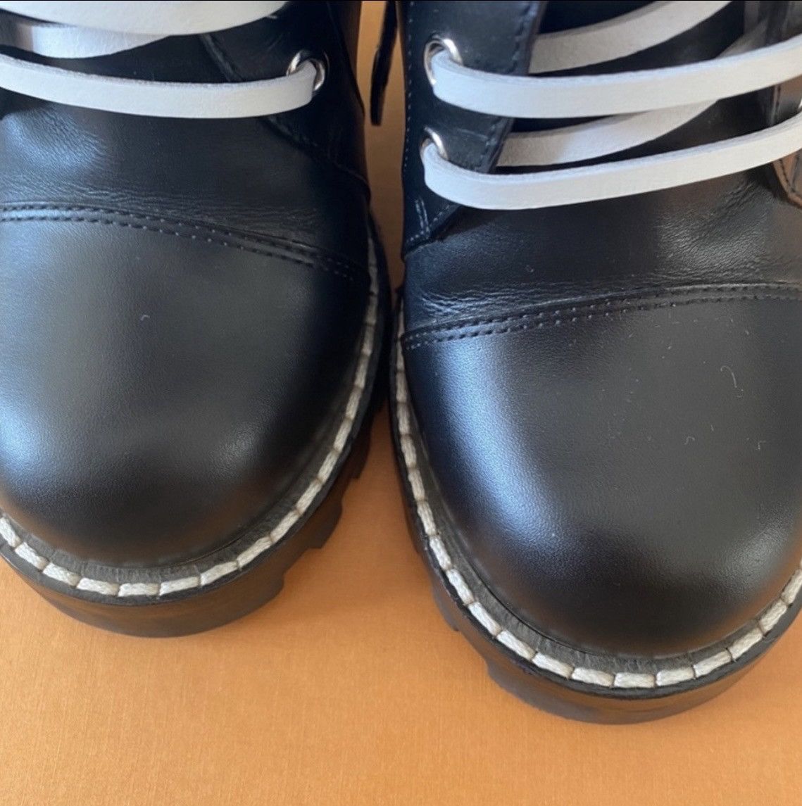 Louis Vuitton ✨ RARE✨ LOUIS VUITTON LEATHER STAR TRAIL ANKLE BOOTS Size US 7 / IT 37 - 11 Thumbnail