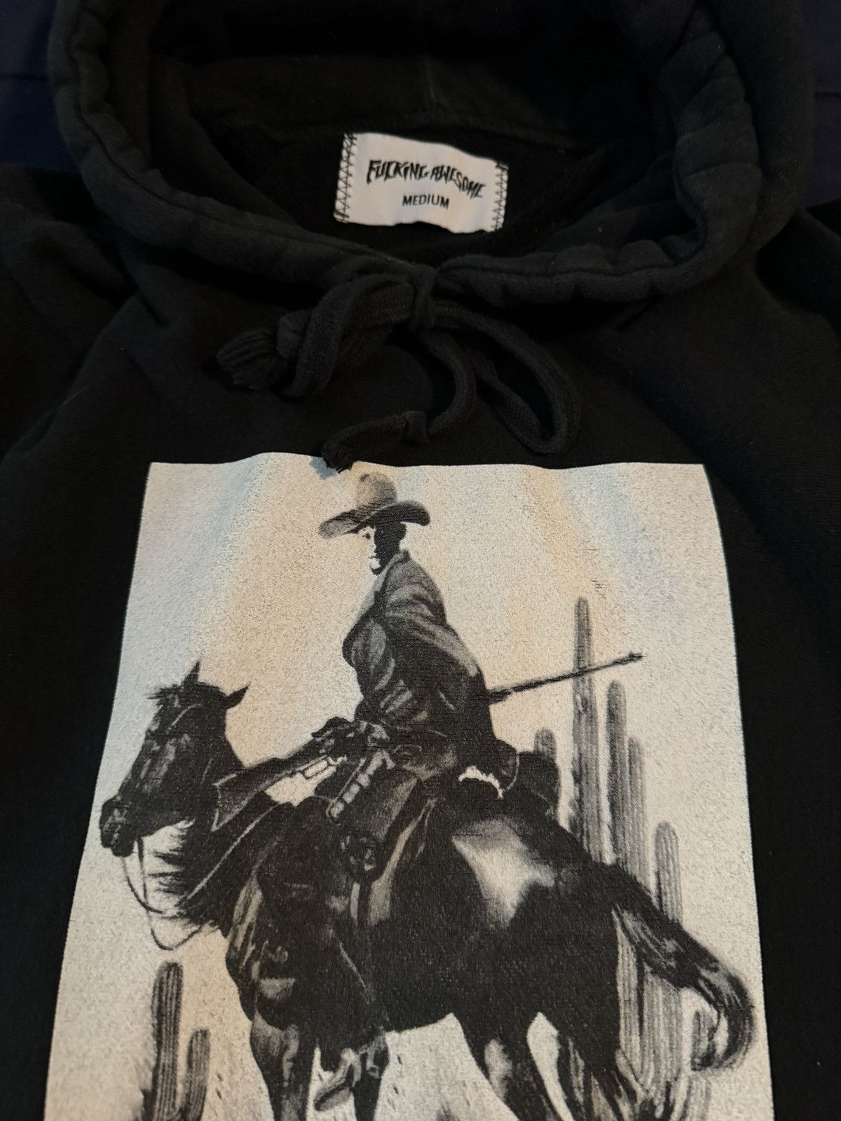 Fucking Awesome RARE Fucking Awesome Cowboy Hoodie Size US M / EU 48-50 / 2 - 2 Thumbnail