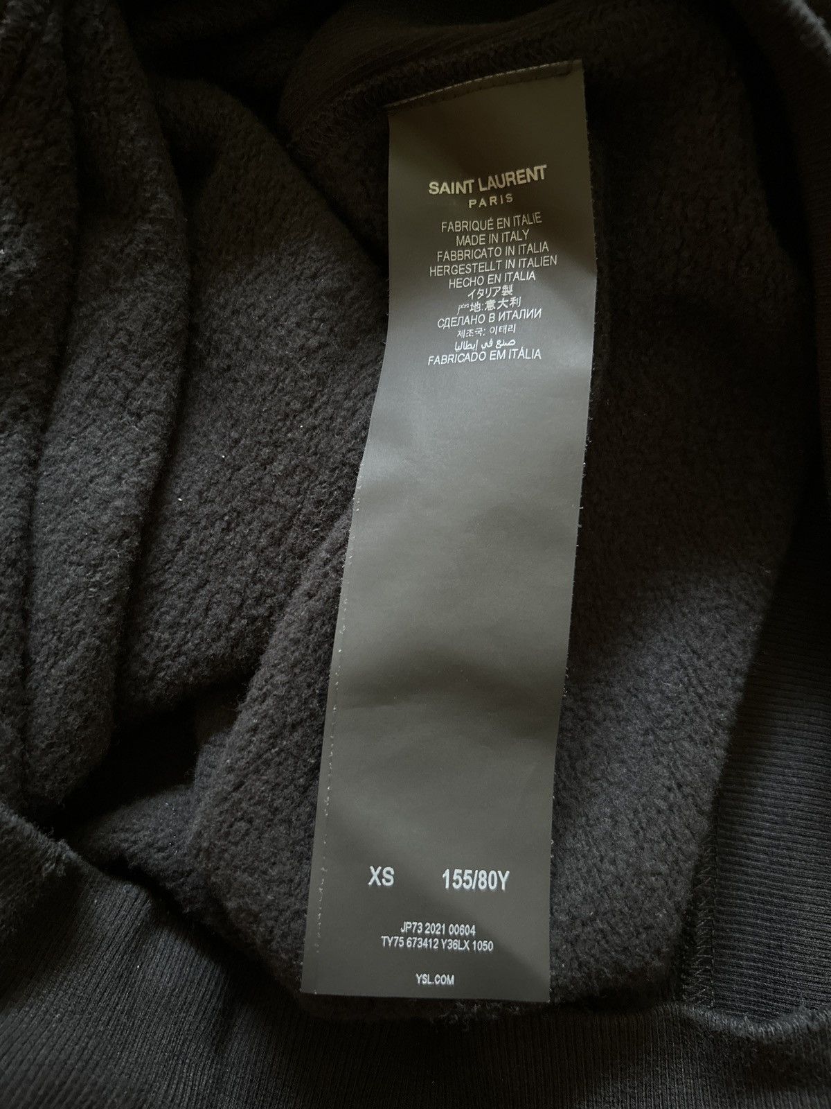 Saint Laurent Paris Saint Laurent University of Saint Laurent Hoodie Size US XS / EU 42 / 0 - 7 Thumbnail