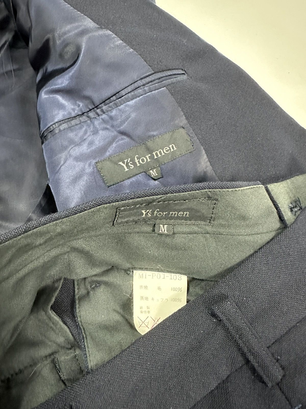 Y's for Men Ys for Men By Yohji Yamamoto Suit Blazers and Pants Size 40R - 23 Thumbnail