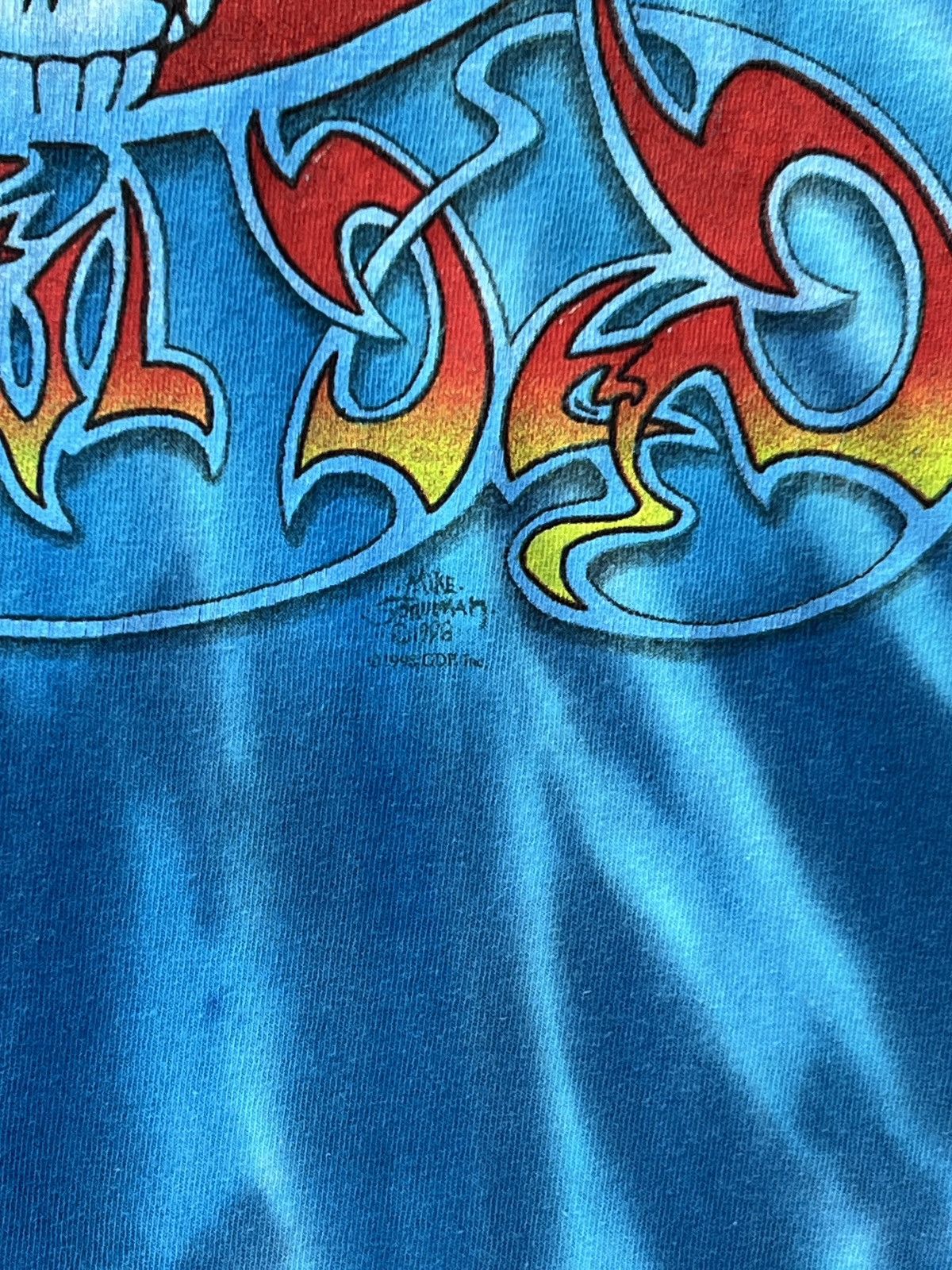 Band Tees Vintage 1998 Grateful Dead Let It Shine Heart Flame Tee XL Size US XL / EU 56 / 4 - 6 Thumbnail