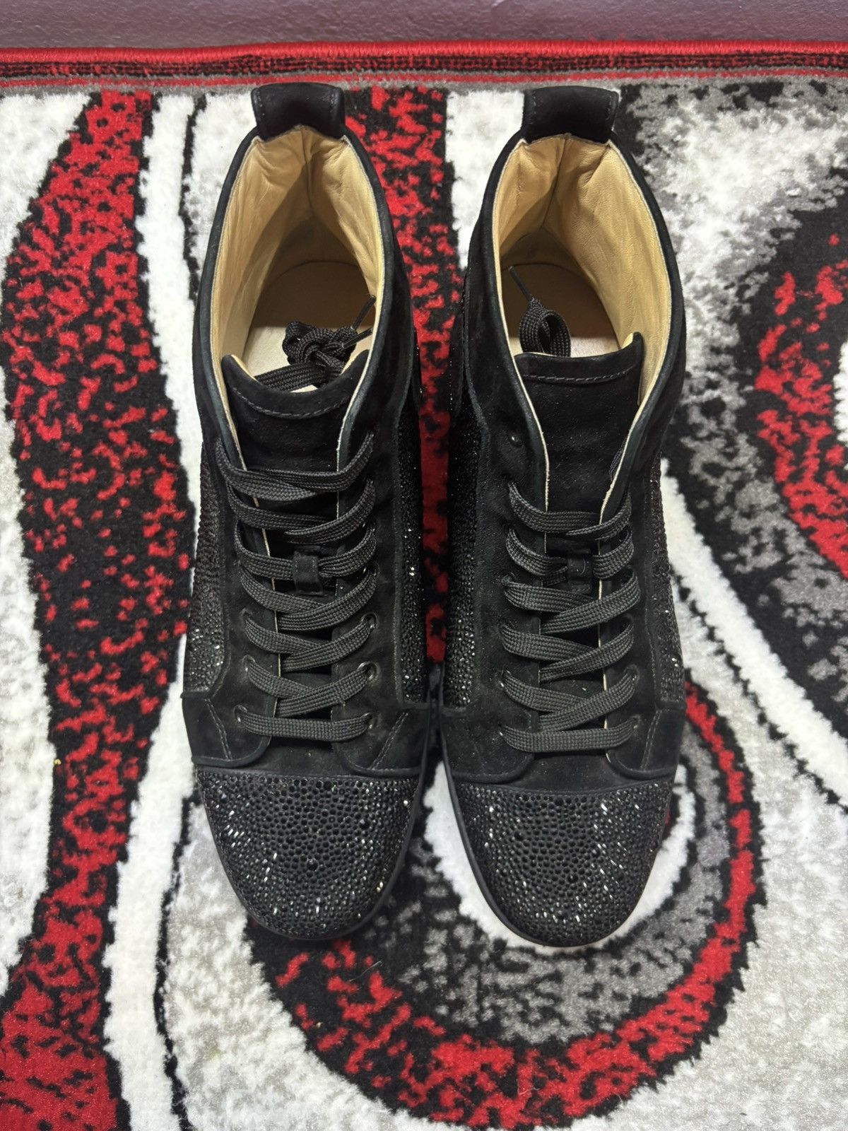 Christian Louboutin Christian Louboutin Louis Strass High-Top Size US 12 / EU 45 - 4 Thumbnail