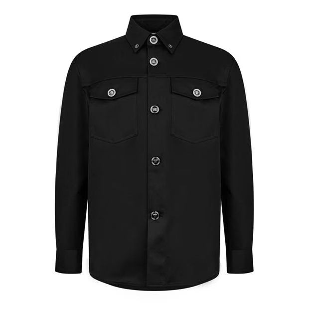 Versace o1g2r1mq0824 Jacqur Shirts in Black Size US M / EU 48-50 / 2 - 1 Thumbnail