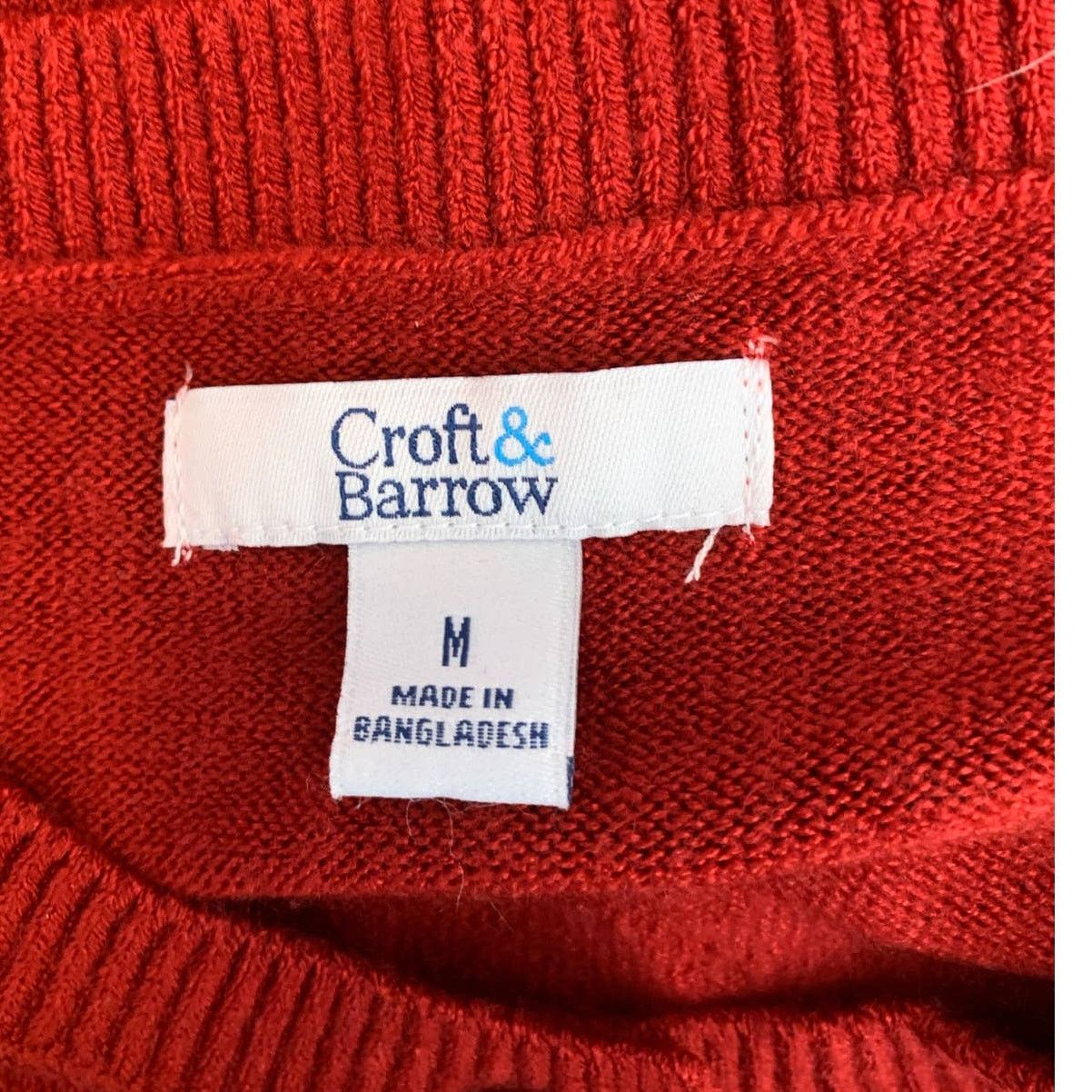 Croft & Barrow Croft & Barrow red long sleeves cardigan sweater size M Size M / US 6-8 / IT 42-44 - 3 Thumbnail