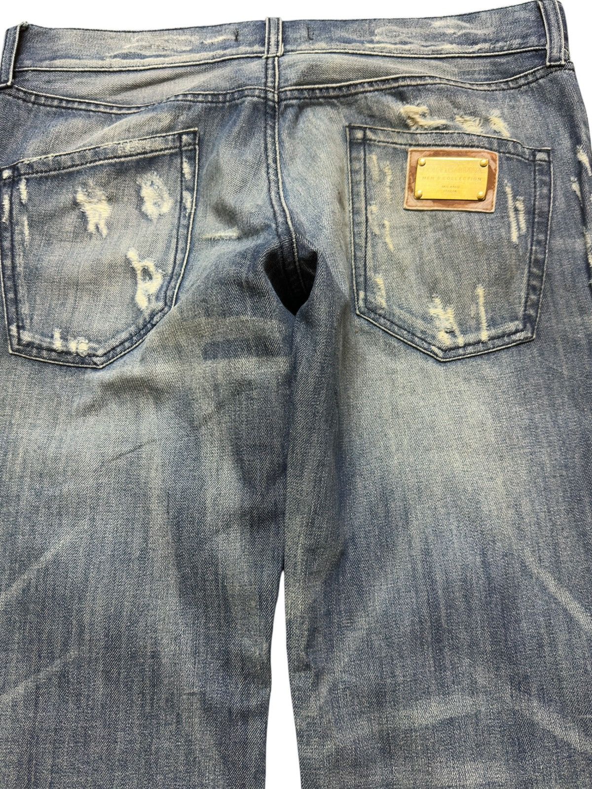 Dolce & Gabbana Vintage Dolce&Gabbana Mudwash Grunge Distressed Denim Size US 33 - 5 Thumbnail