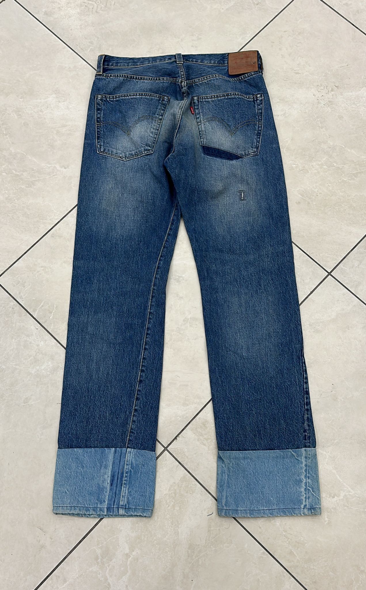 Levi's Vintage Clothing LVC Levi's Vintage Clothing 1947 501XX BigE Selvedge Jeans Size US 34 / EU 50 - 2 Thumbnail