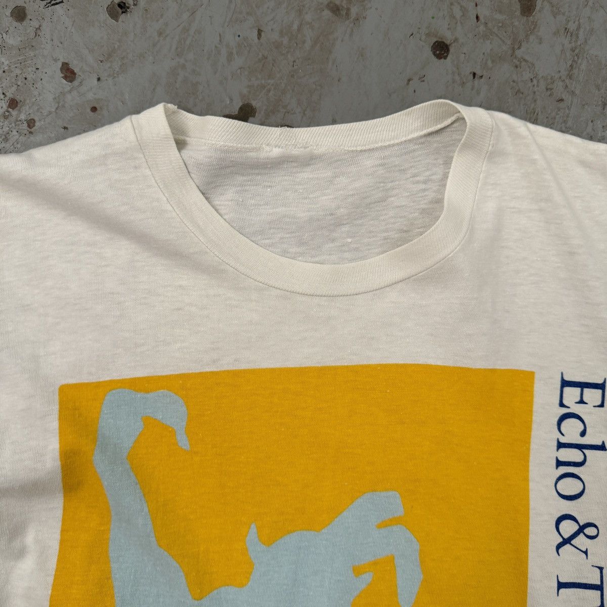 Band Tees × Vintage Vintage early 90’s Echo and the Bunnymen T-shirt S/M Size US M / EU 48-50 / 2 - 7 Thumbnail