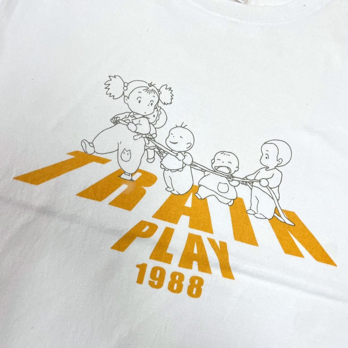 Anime Studio Ghibli "My Neighbor TOTORO" White Tee Size US L / EU 52-54 / 3 - 3 Thumbnail