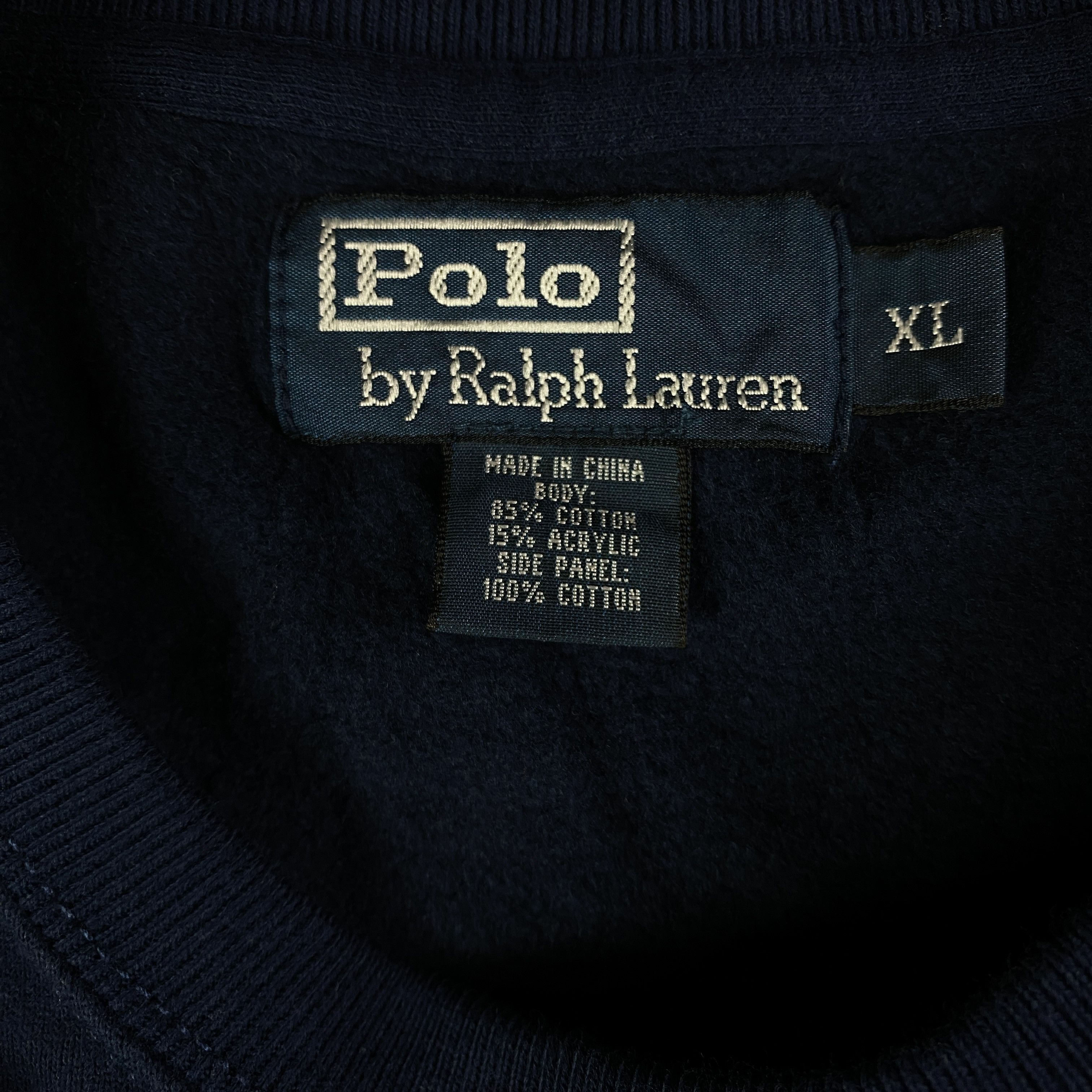 Polo Ralph Lauren × Ralph Lauren Men’s Sweatshirt Polo Ralph Lauren Vintage Size XL Size US XL / EU 56 / 4 - 4 Thumbnail