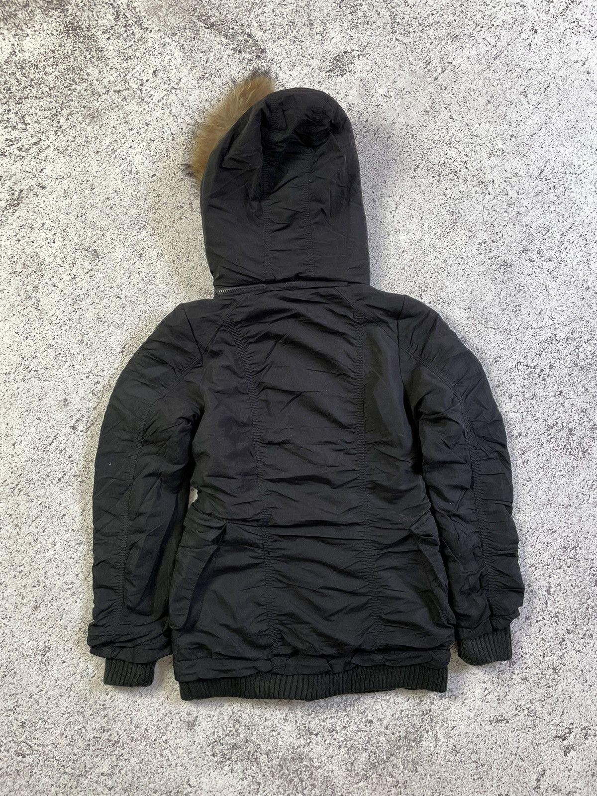 Japanese Brand 2000s Dig Deep - Apocalypse Fur Hoodie Jacket Size US S / EU 44-46 / 1 - 5 Thumbnail