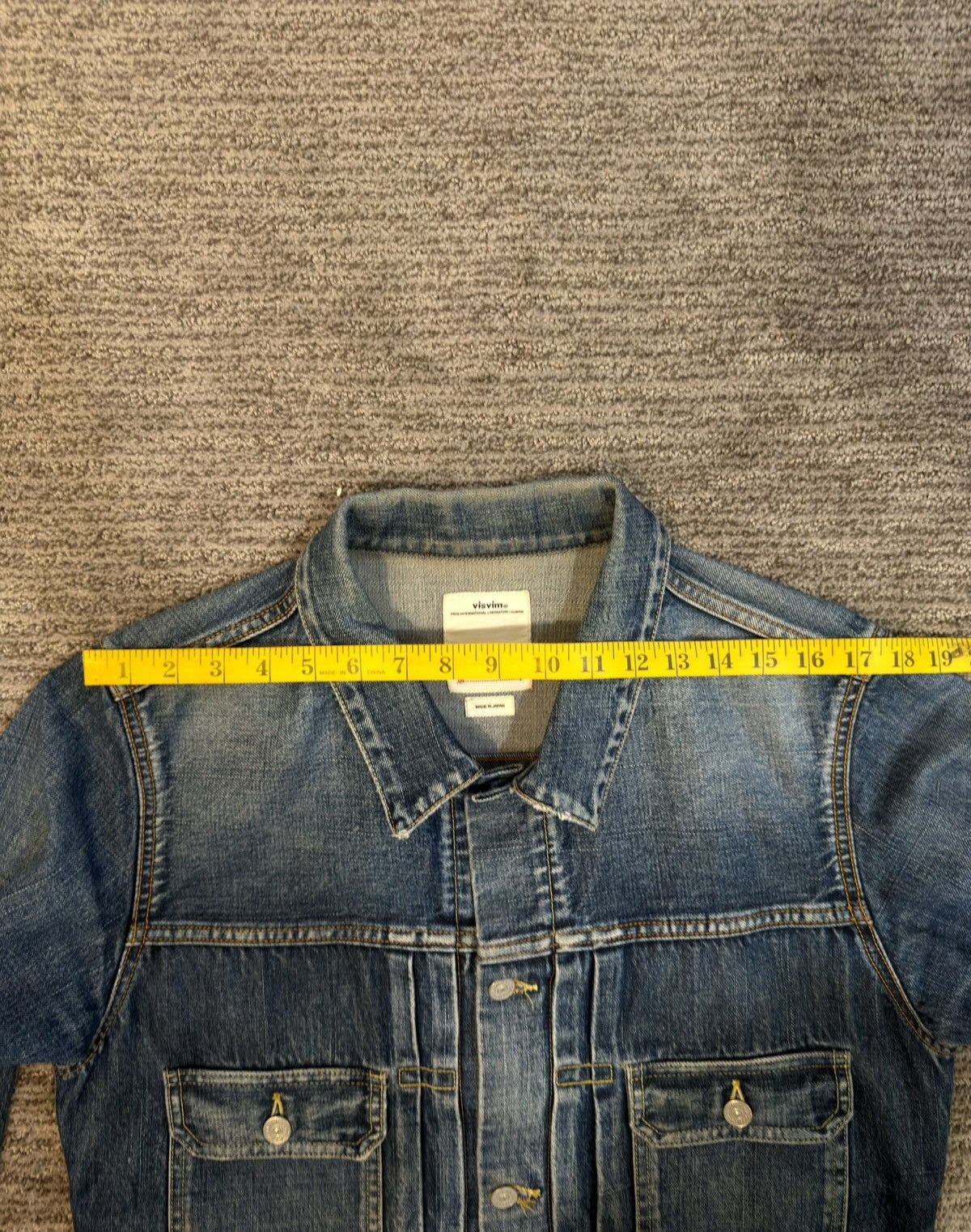 Visvim Visvim D1001 Denim Jacket - Size 4 – Hand Distr Size US XL / EU 56 / 4 - 16 Thumbnail