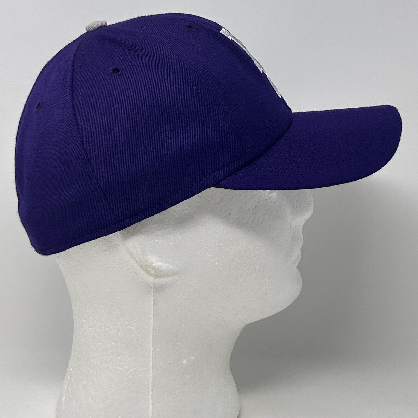 Delong Vintage Kansas State Wildcats Hat Baseball Cap Purple 7 1/4 Size ONE SIZE - 8 Thumbnail