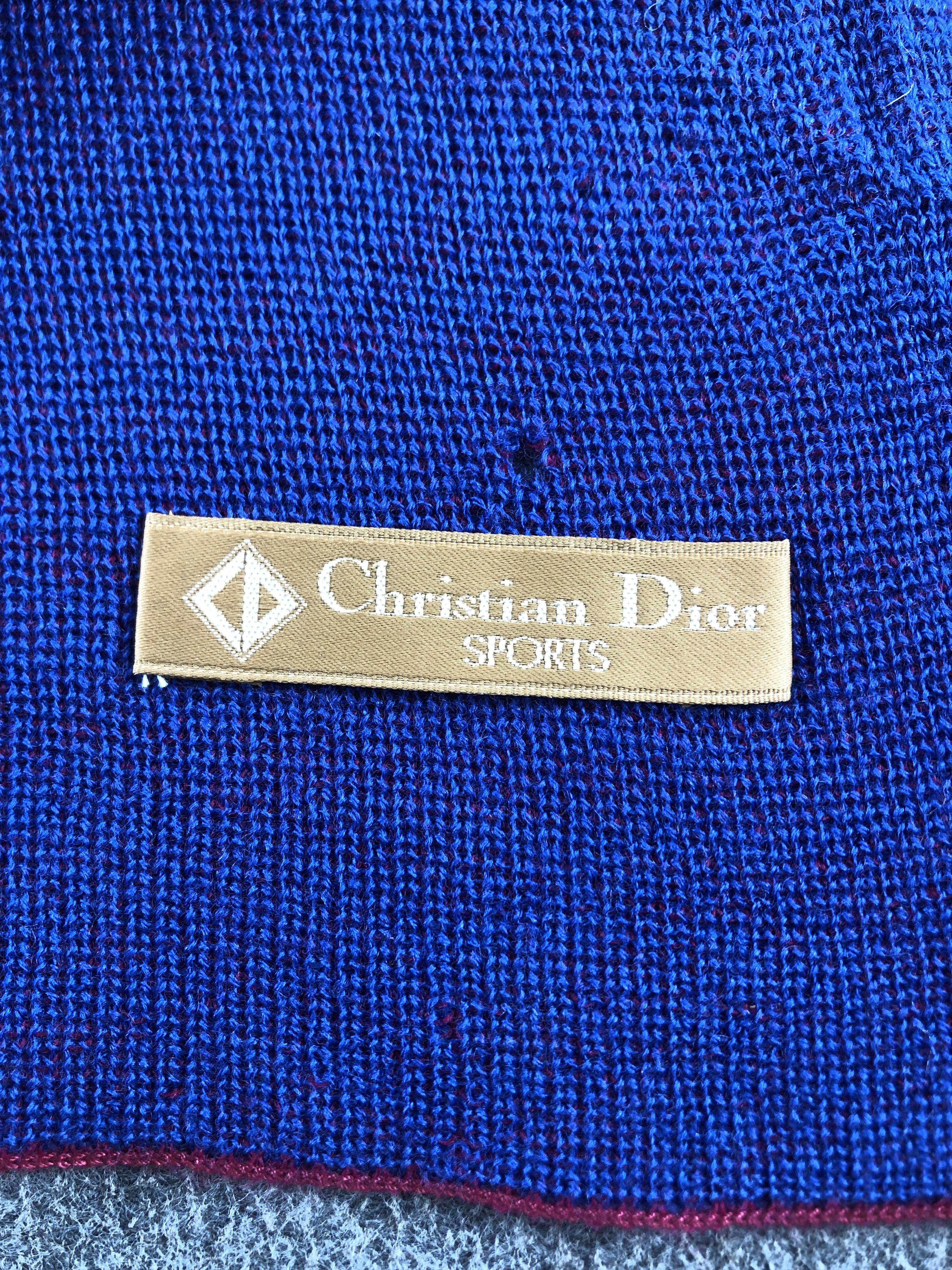 Christian Dior Monsieur Christian Dior Sports Scarf / Muffler / Neckwear P756 Size ONE SIZE - 4 Thumbnail