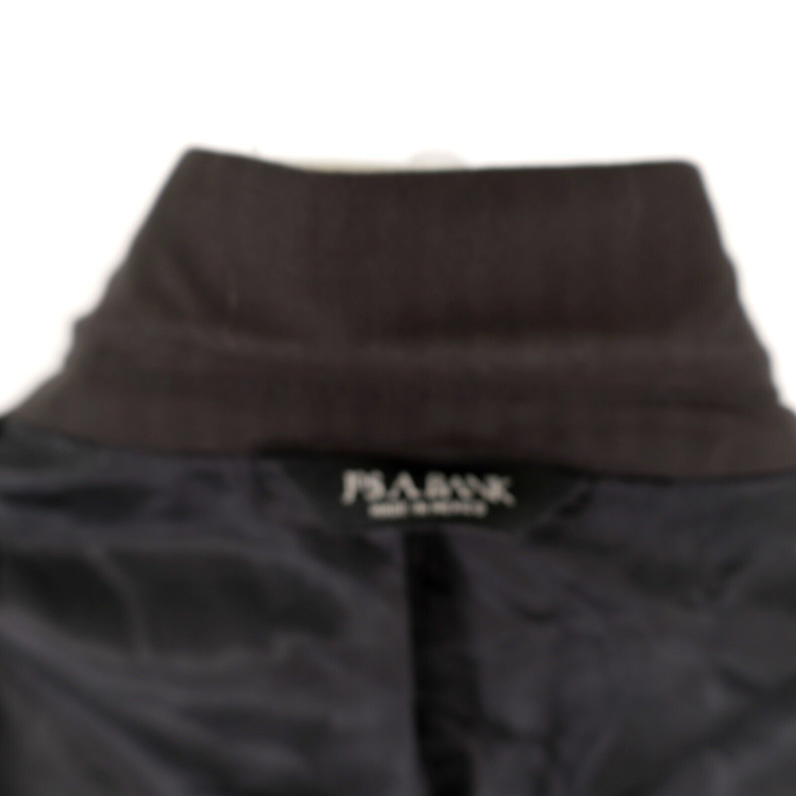 Jos. A. Bank Jos A Bank Signature Black Wool Herringbone 2 Button Suit Ja Size 48L - 12 Thumbnail