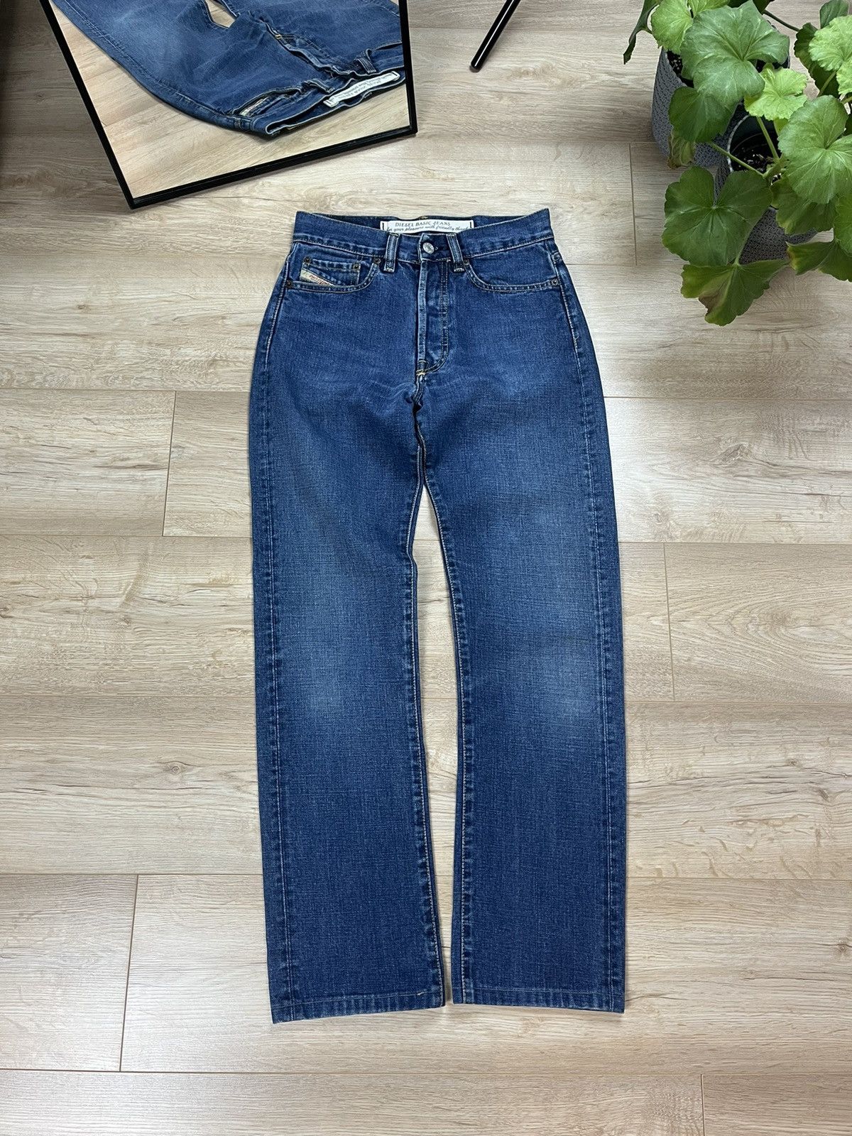 Diesel × Vintage Vintage Diesel Italy Jeans Pants Regular Fit 26 Size US 26 / EU 42 - 1 Thumbnail