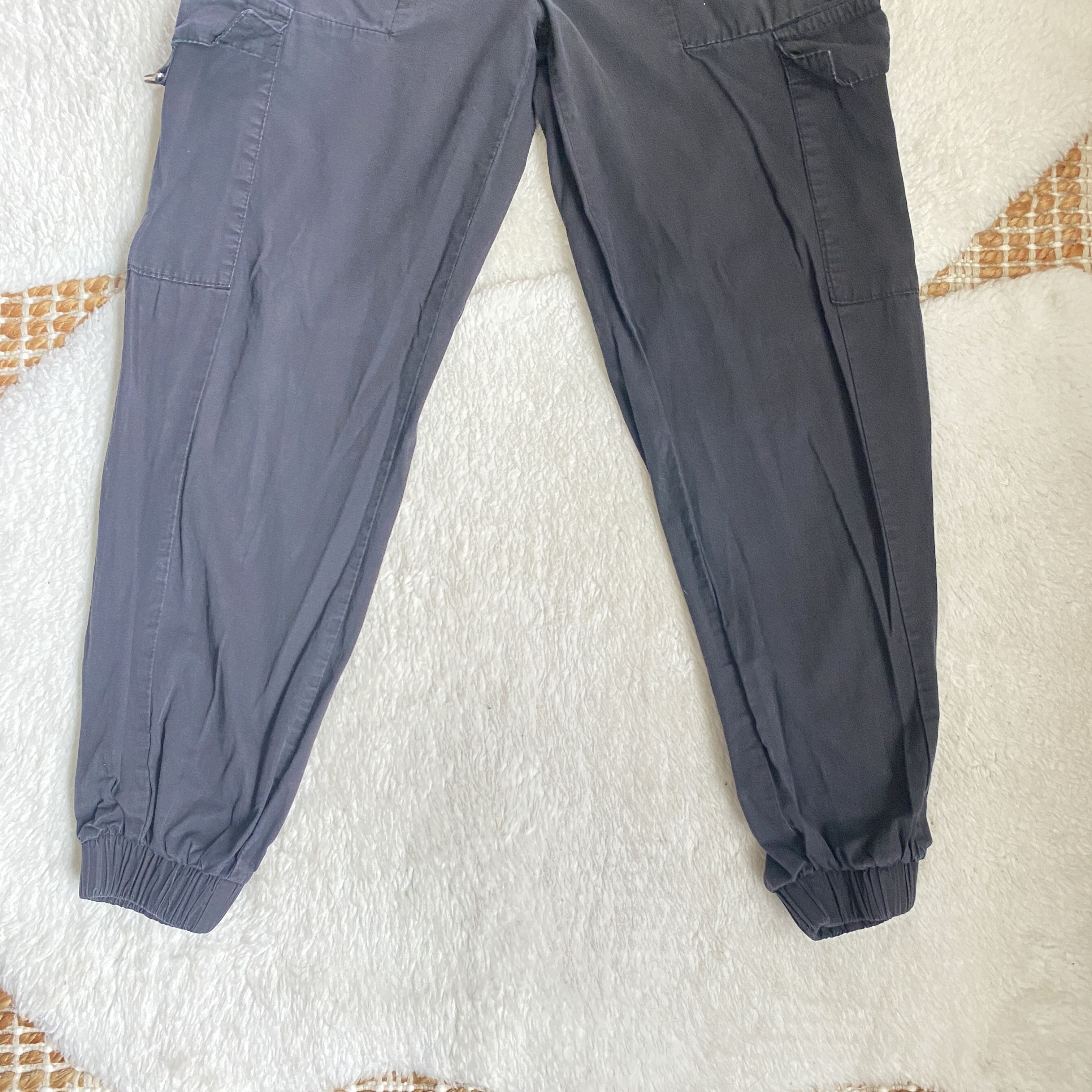 Other Y2K Streetwear Black Cargo Jogger Pants – Size Small Size 27" / US 4 / IT 40 - 10 Thumbnail