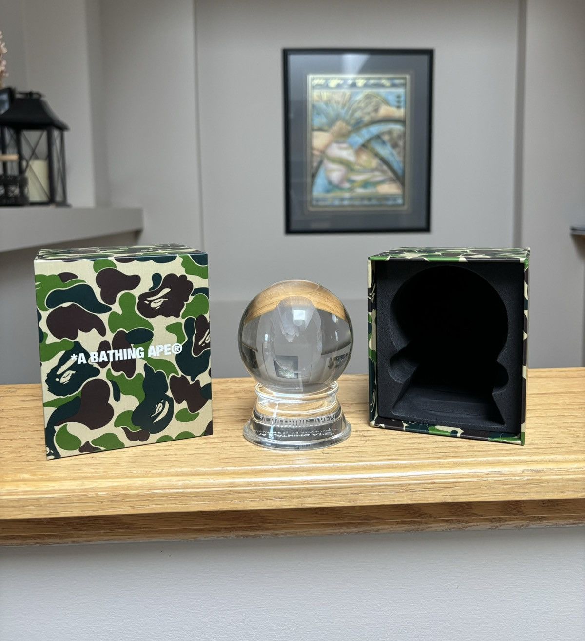 Bape Bape 29th Anniversary Glass Paper Weight Size ONE SIZE - 1 Thumbnail