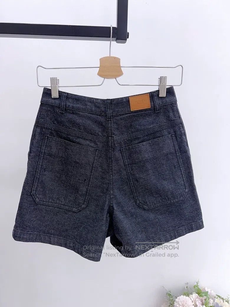 Hermes Hermes Denim Shorts Size 42" / US 20 - 6 Thumbnail
