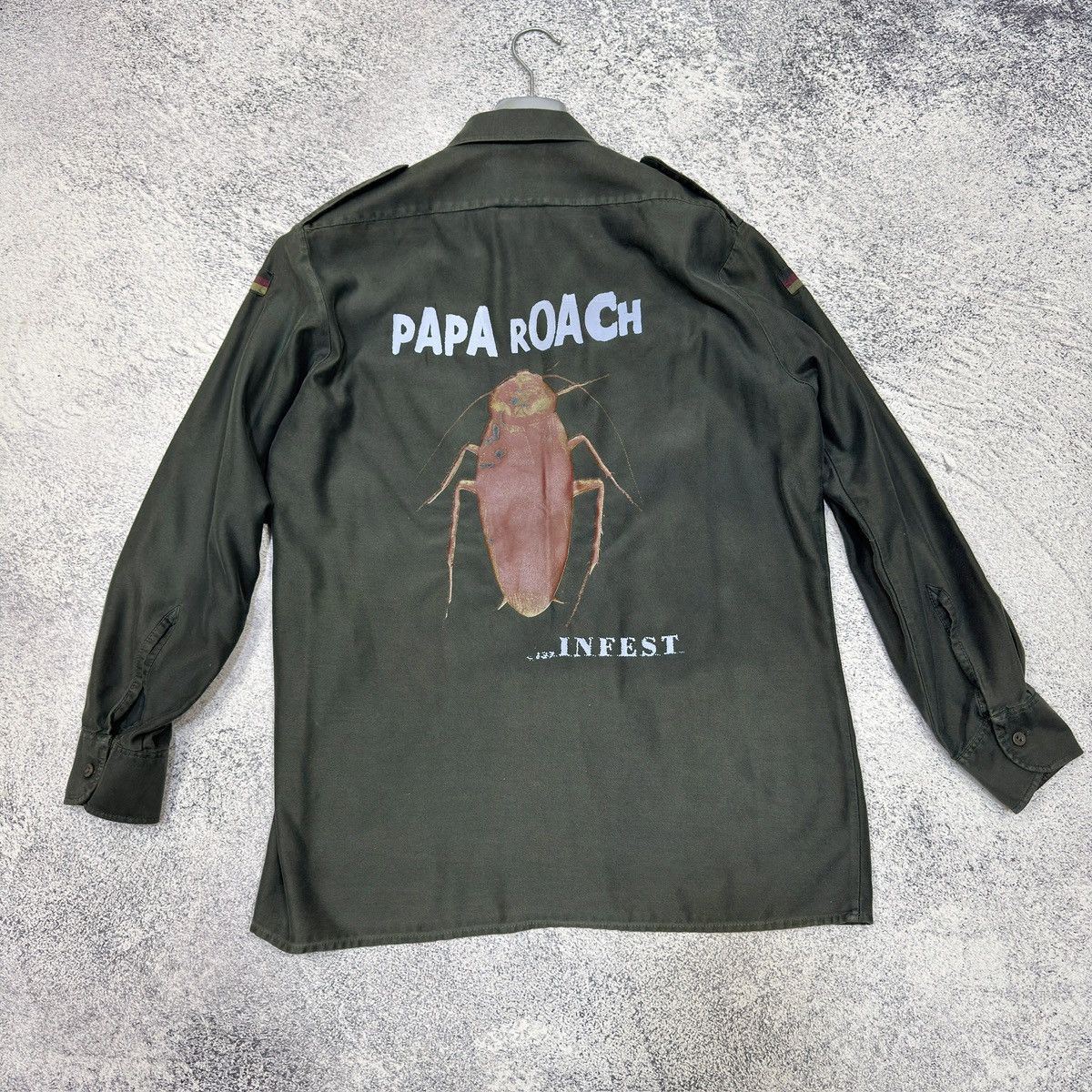 Other Vintage Papa Roach Bundeswehr Shirt L size Size US L / EU 52-54 / 3 - 9 Thumbnail