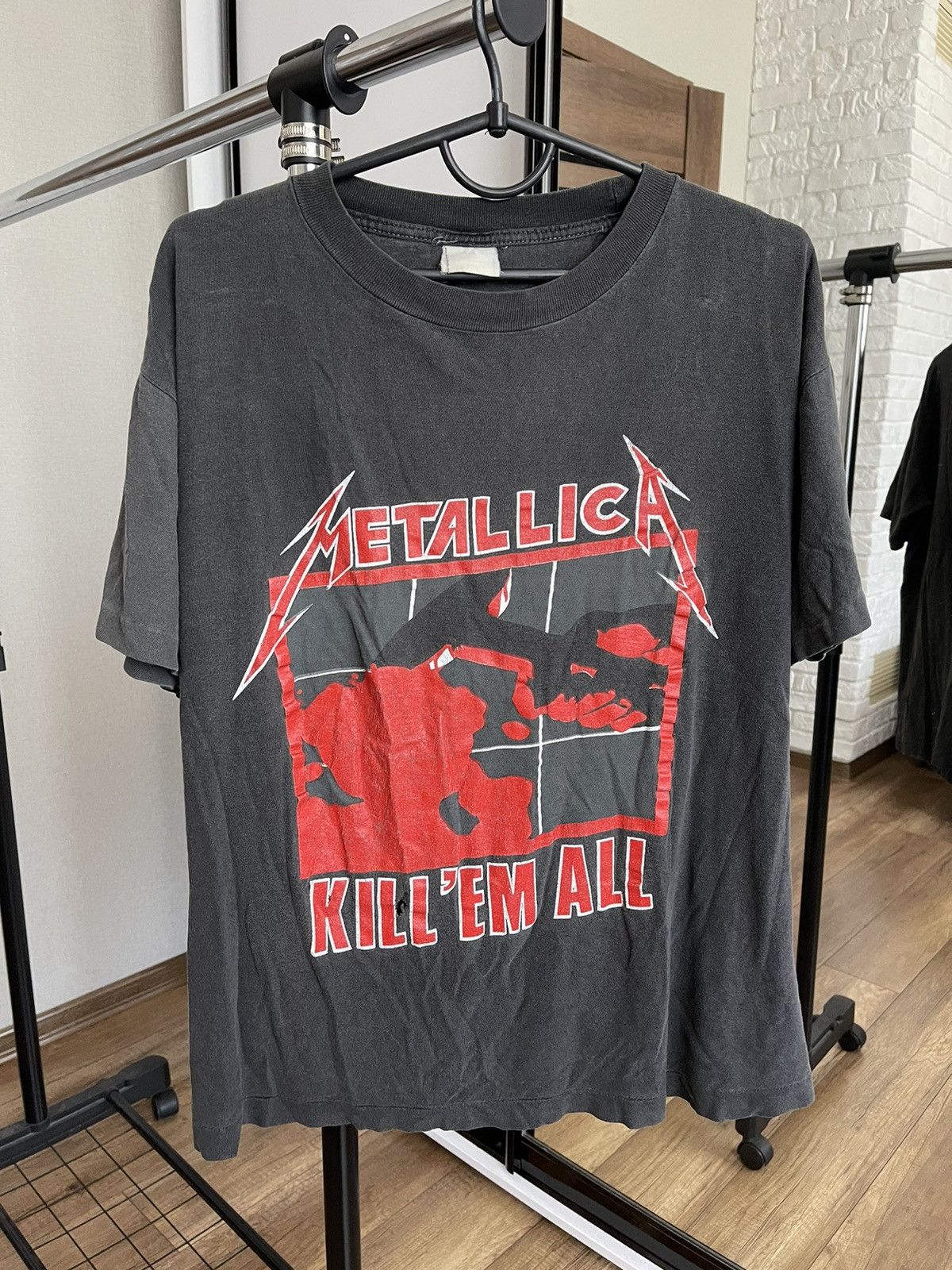 Band Tees × Metallica × Vintage Metallica Kill Em All Vintage Band 