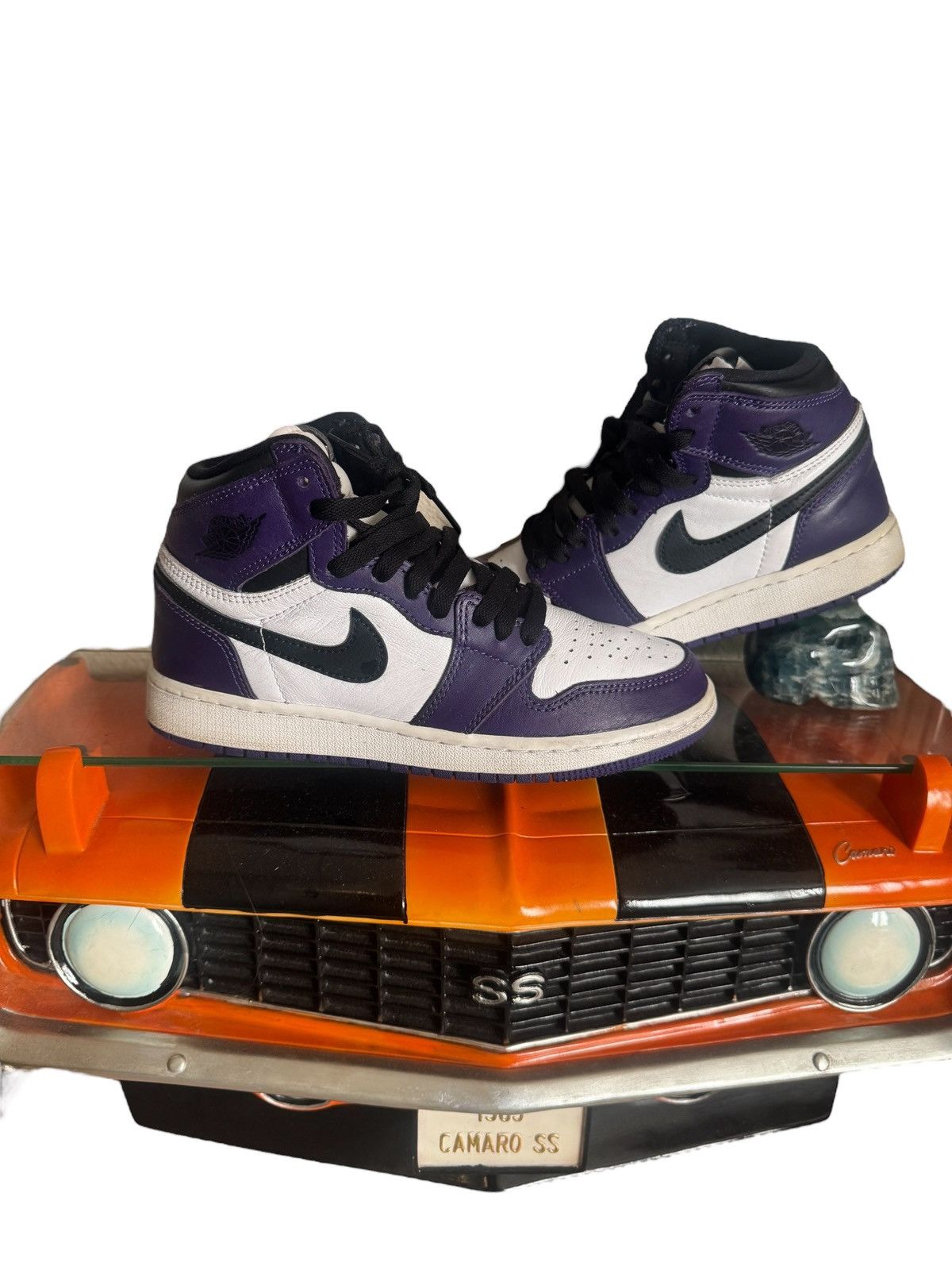 Jordan Brand Air Jordan 1 retro og Court purple Size US 4.5 / IT 34.5 - 2 Thumbnail