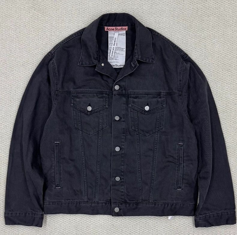 Acne Studios acne studios Denim jacket with single-row lapels 2504-Nexta Size US XS / EU 42 / 0 - 1 Thumbnail