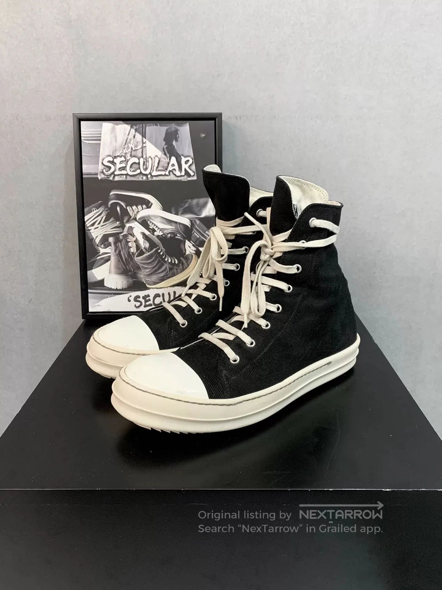 Rick Owens Rick Owens High. Size US 9 / EU 42 - 3 Thumbnail