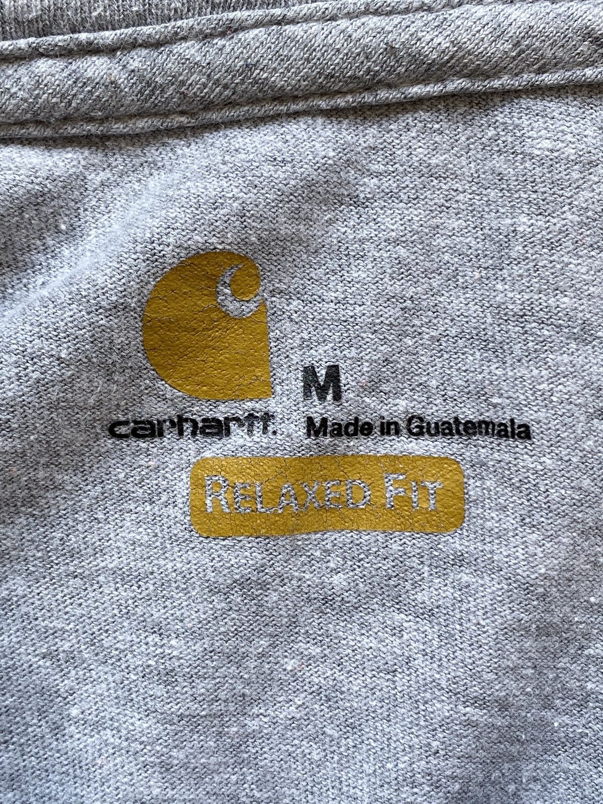 Carhartt × Vintage Carhartt Detroit Distressed Tshirt Size US M / EU 48-50 / 2 - 4 Thumbnail