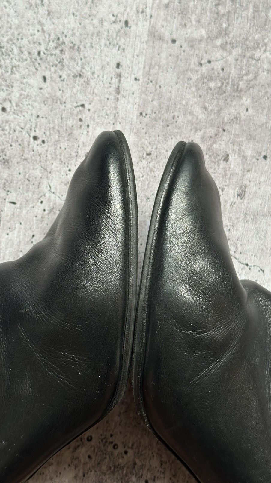 Repetto Women's Reppeto Leather Black Block Heels Size US 10 / IT 40 - 15 Thumbnail