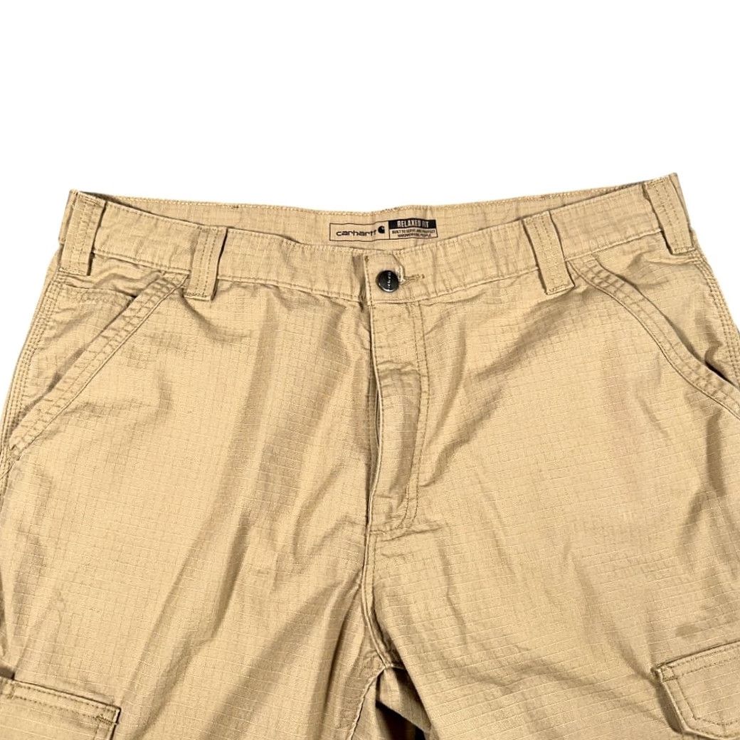 Carhartt Carhartt Pants Mens 38x29 Brown Cargo Ripstop Relaxed Fit Workwear Outdoor Size US 38 / EU 54 - 3 Thumbnail