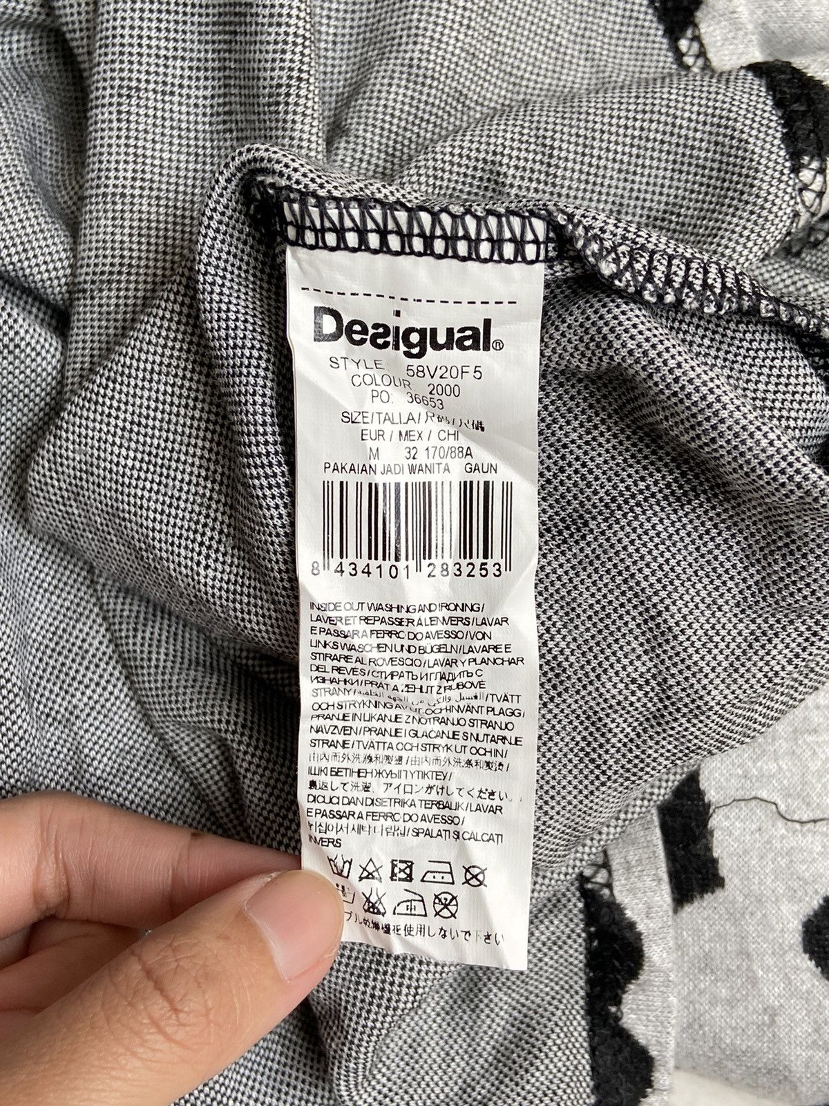 Desigual DESIGUAL Motive Midi Dress Size XS / US 0-2 / IT 36-38 - 12 Thumbnail