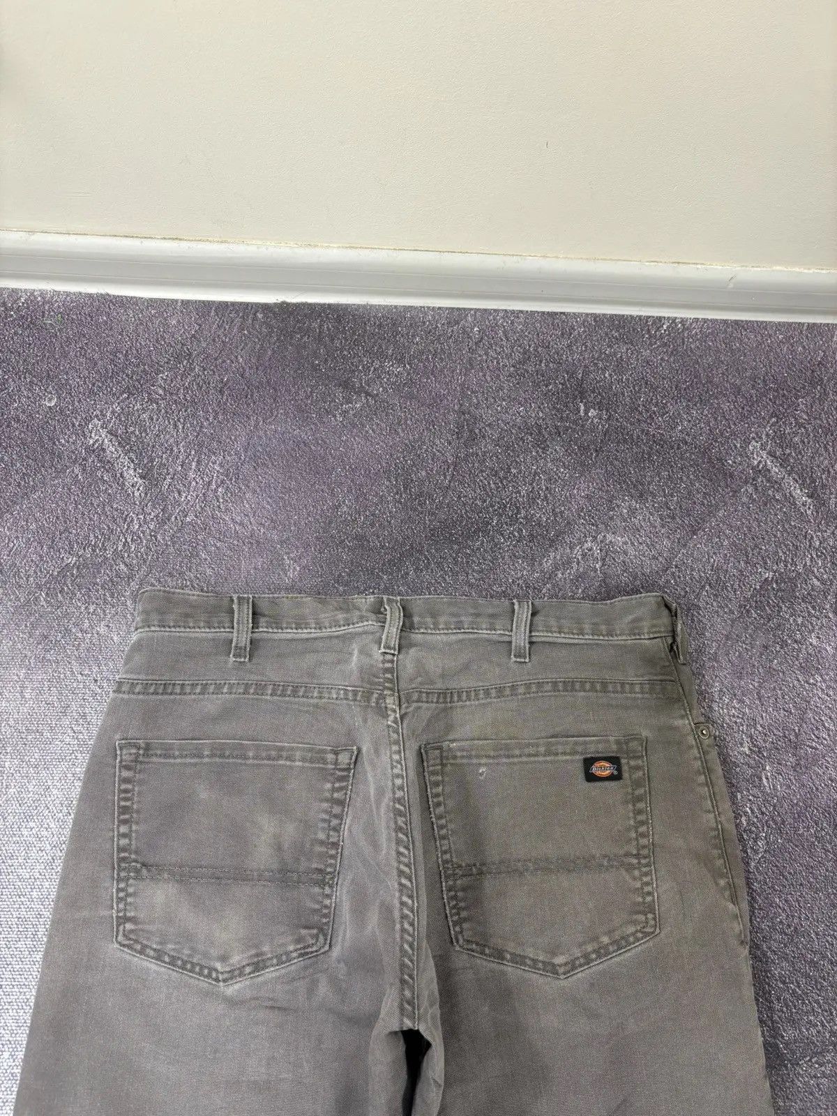 Dickies × Vintage Vintage Dickies Flex Work Gray American Hype Pants Size US 34 / EU 50 - 6 Thumbnail