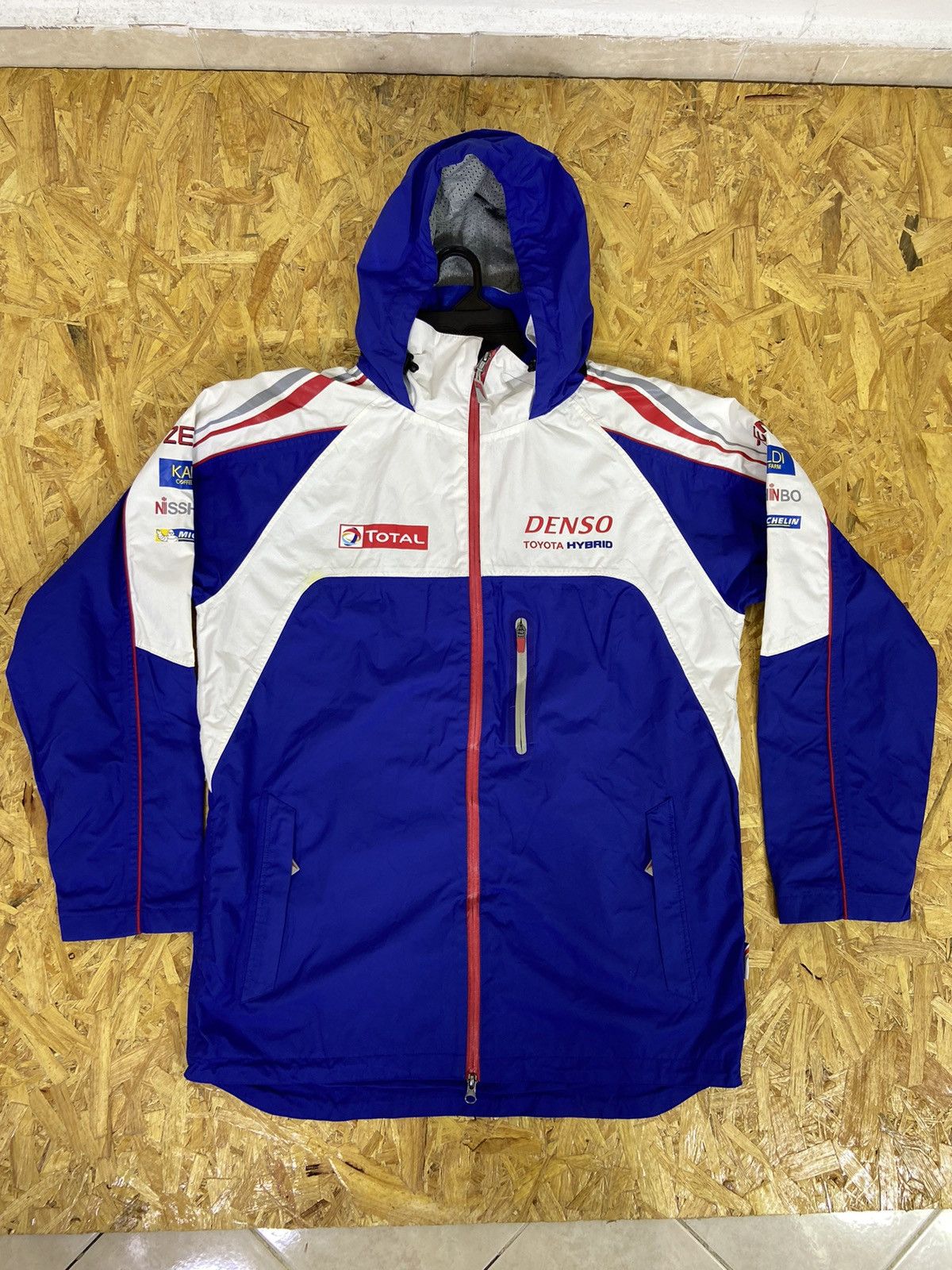Vintage Toyota Hybrid Racing Team Windbreaker | Grailed