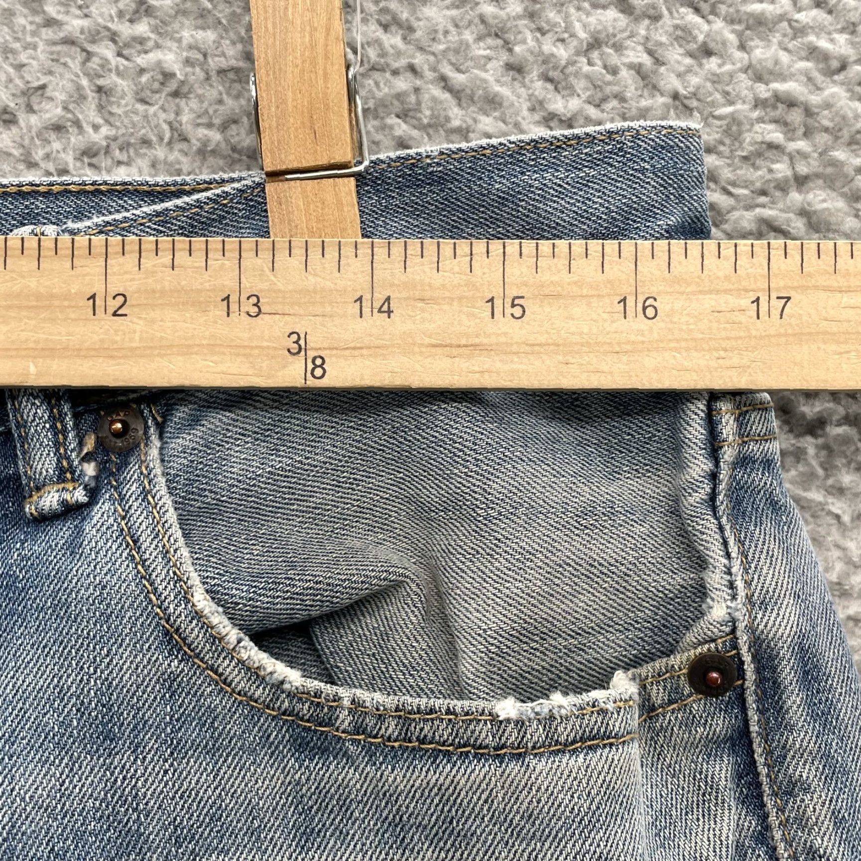 Gap VINTAGE Gap Bootcut Jeans Men's 33x27 Classic Rodeo Western Cowboy 90s Workwear Jeans Size US 33 - 2 Thumbnail