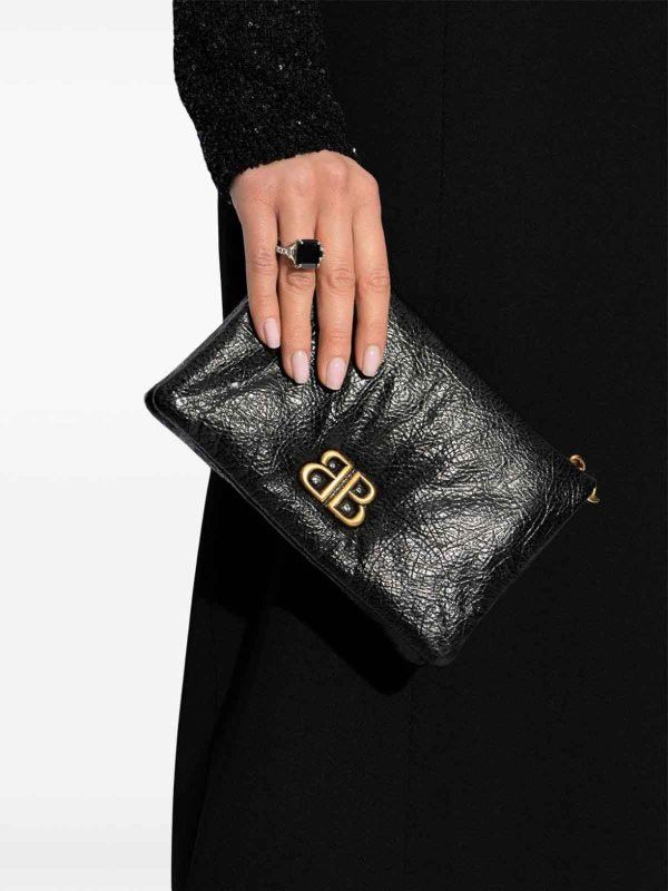 Balenciaga o1la1rc1a0226 Size: OS / Monaco Nano Bag In Black Size ONE SIZE - 5 Thumbnail