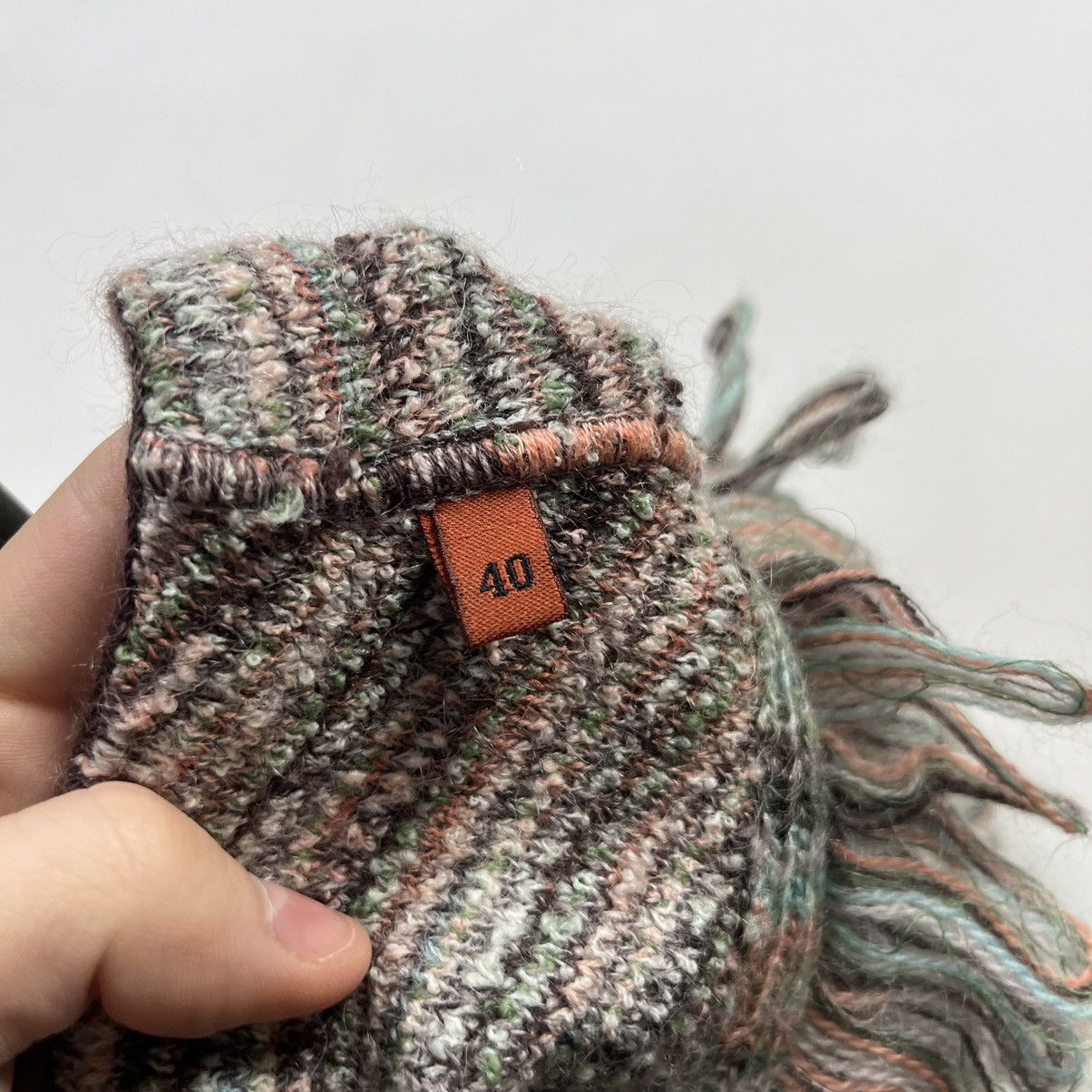 Missoni × Vintage Missoni Bohemian Open Knit Vest Luxury Vintage Multicolour Size S / US 4 / IT 40 - 9 Thumbnail
