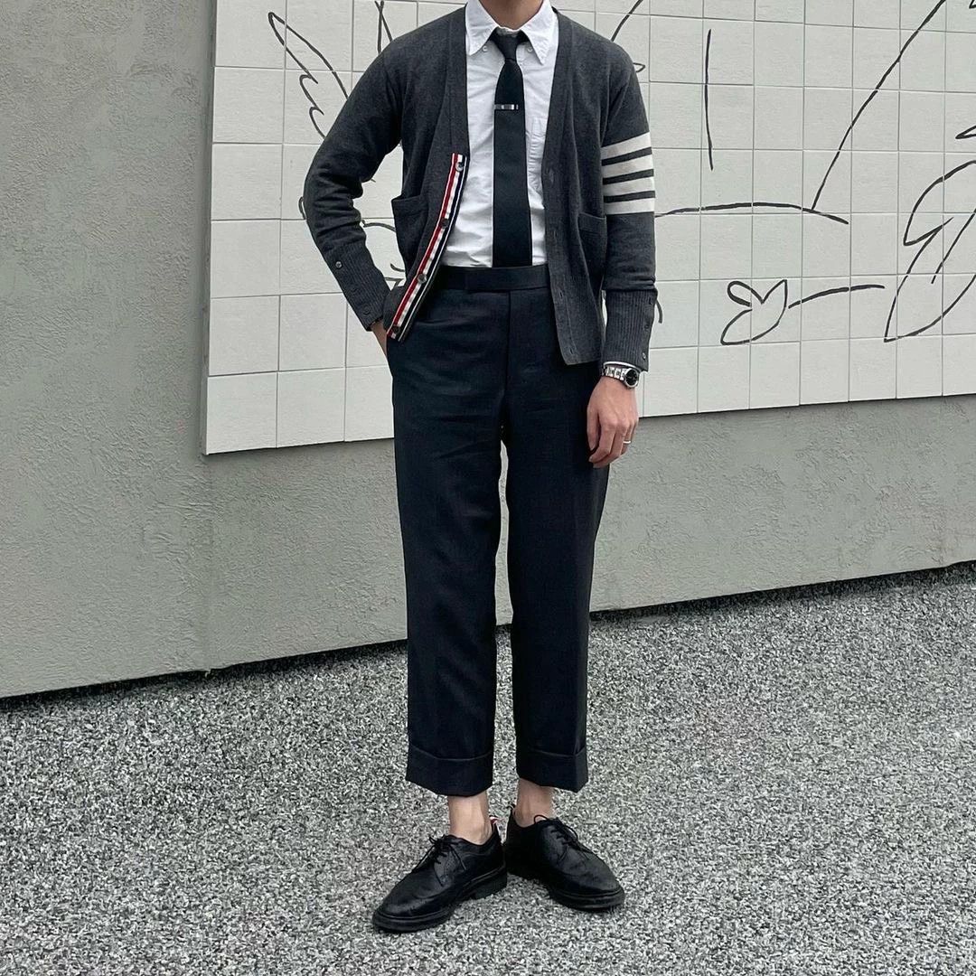 Thom Browne Thom Browne Black Classic Brogue Wooden Sole Size 9 Size US 9 / EU 42 - 7 Thumbnail